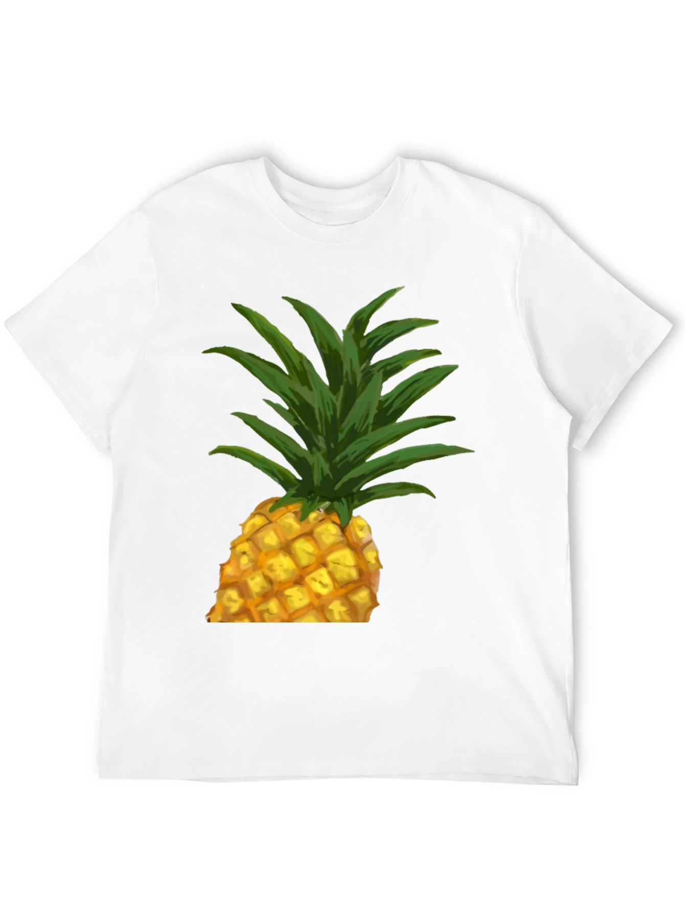 Pineapple Graphic Tee - Tropical Fruit Shirt