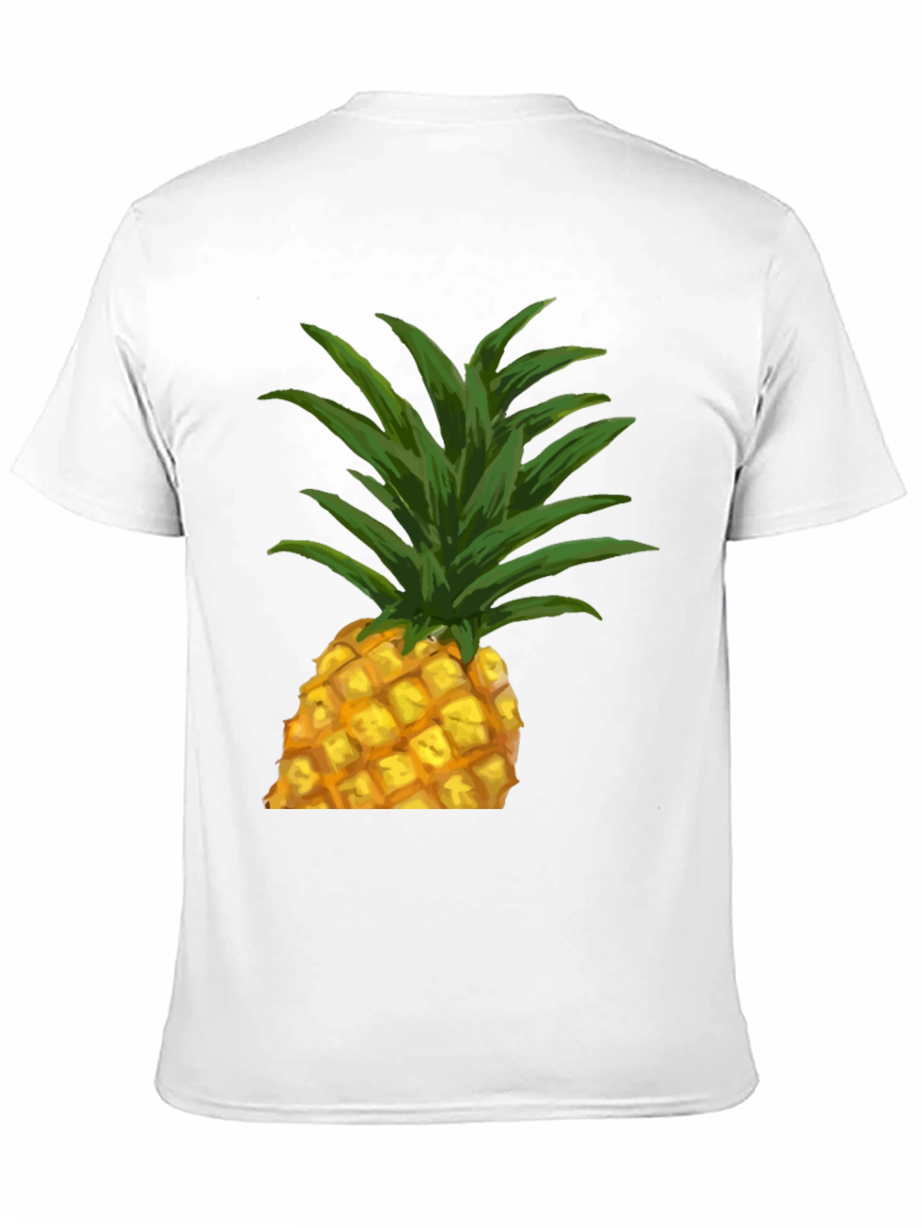 Pineapple Graphic Tee - Tropical Fruit Shirt