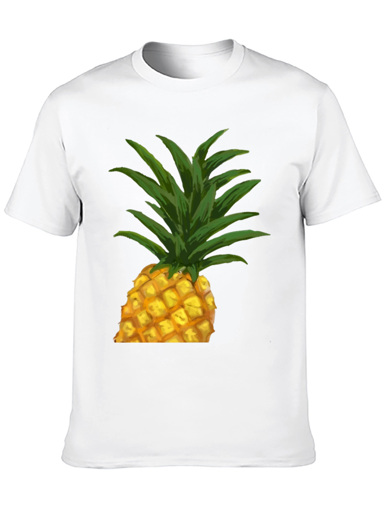 Pineapple Graphic Tee - Tropical Fruit Shirt