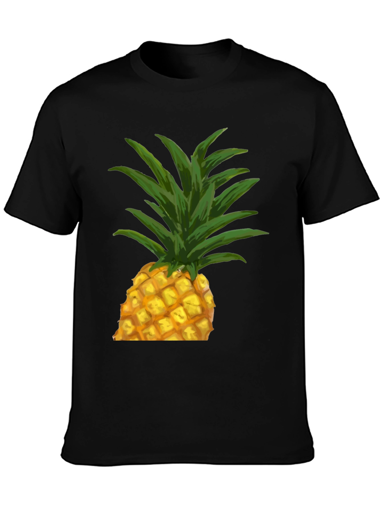 Pineapple Graphic Tee - Tropical Fruit Shirt