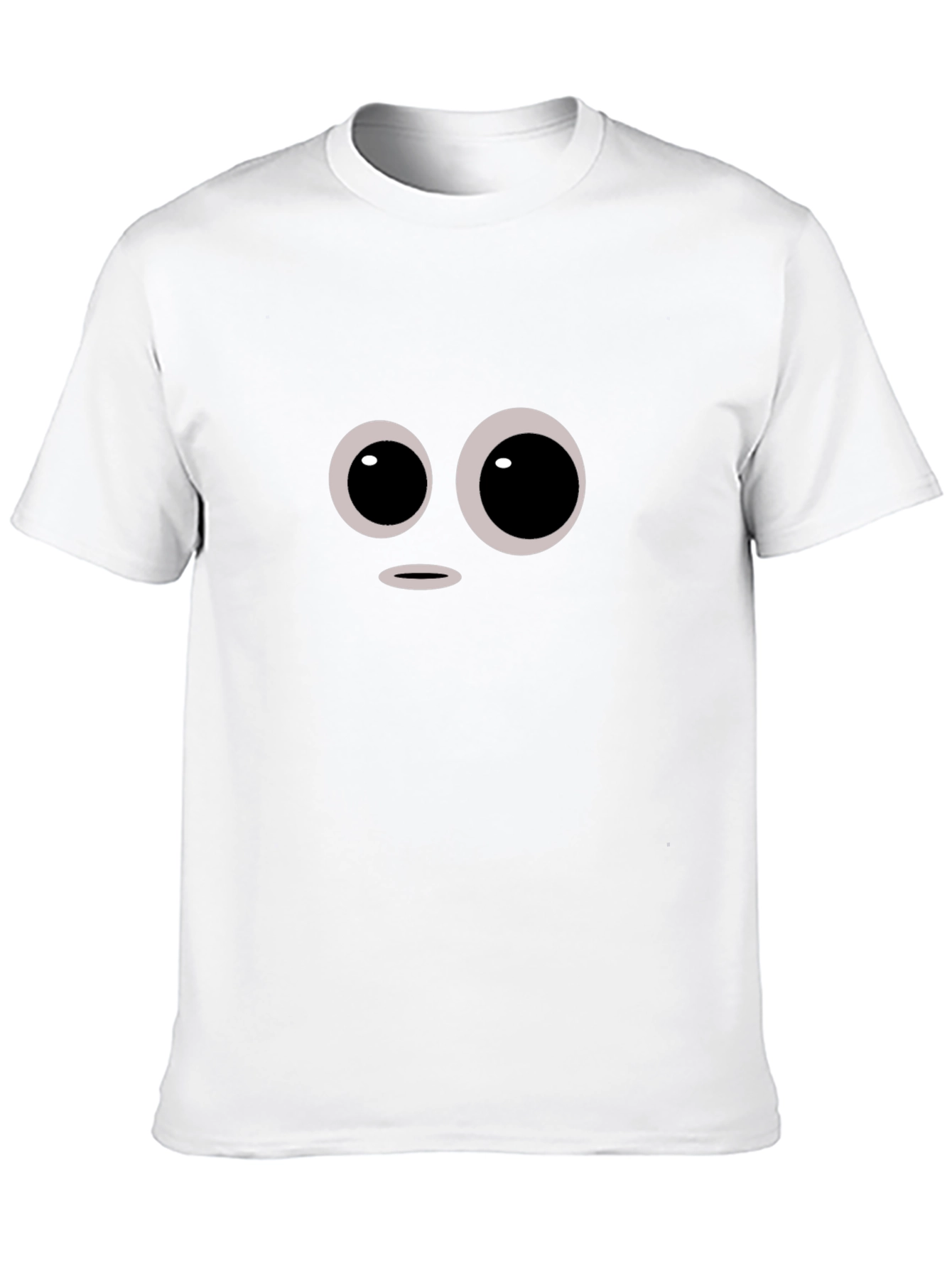 Funny Face Graphic Black T-Shirt