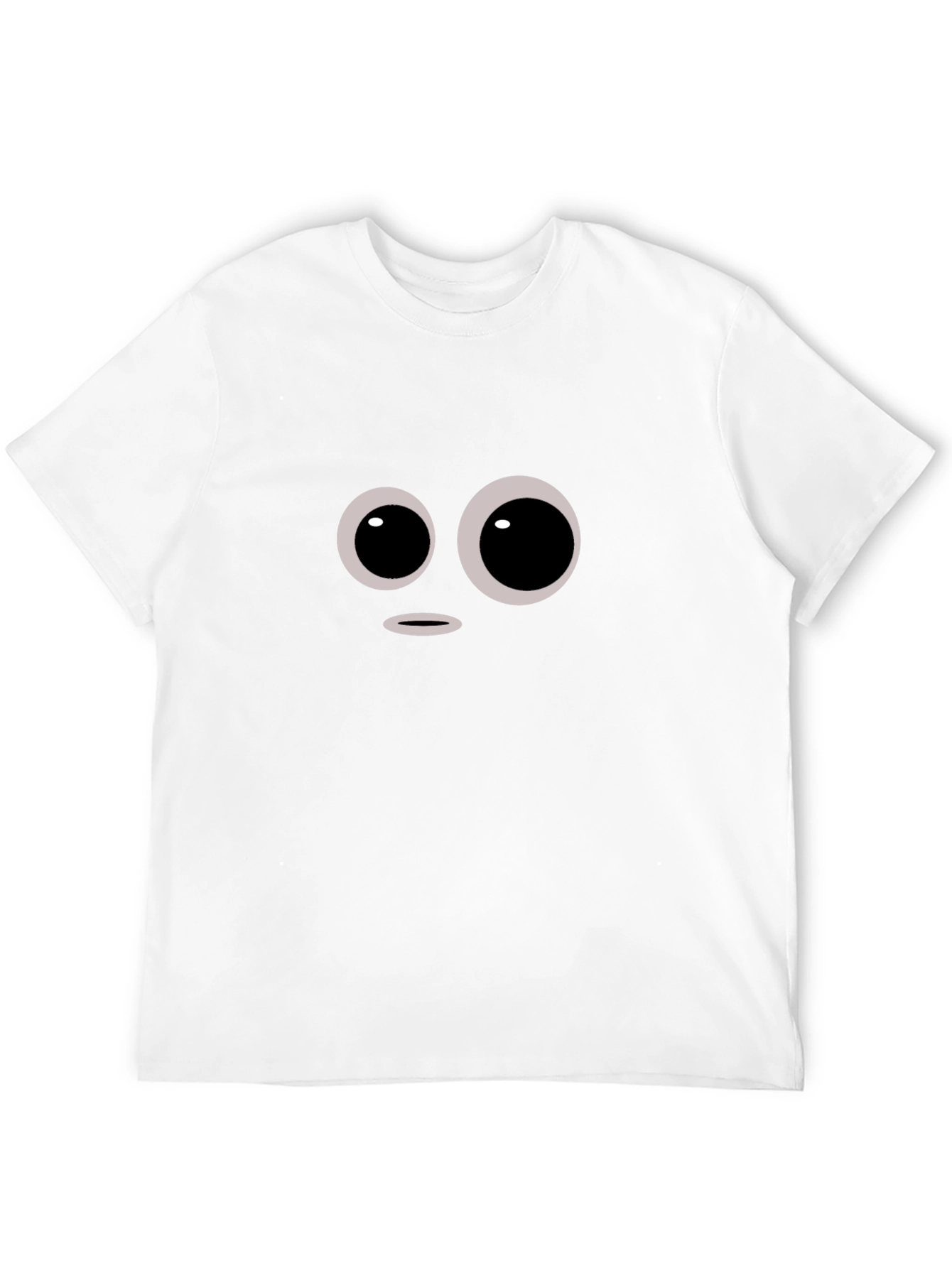 Funny Face Graphic Black T-Shirt