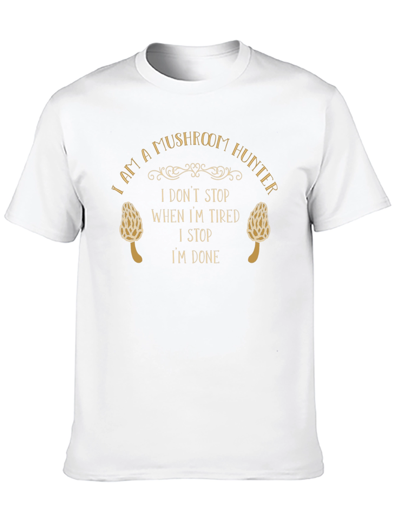 Mushroom Hunter Graphic T-Shirt