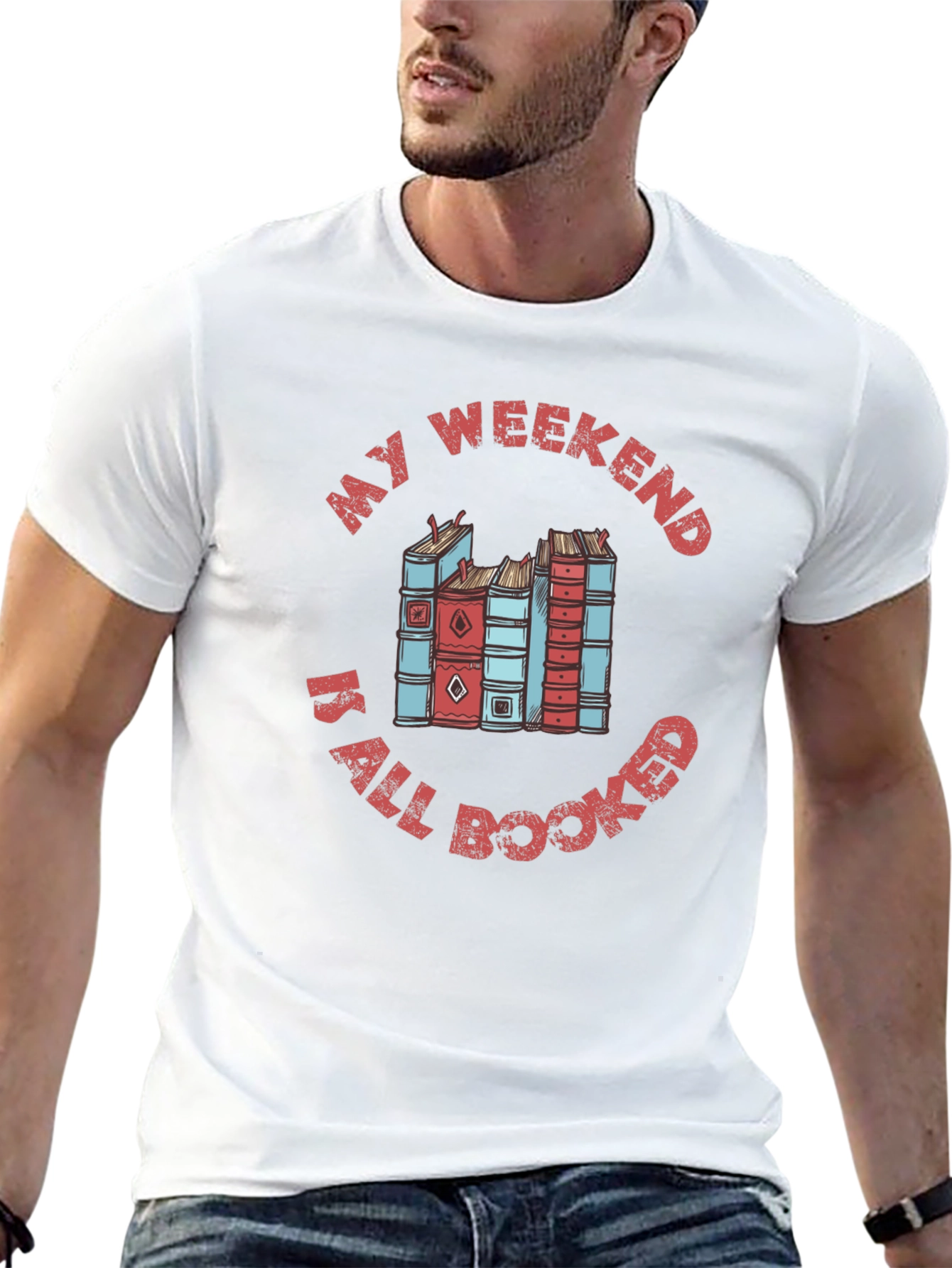 Book Lover T-Shirt - My Weekend Is All Booked
