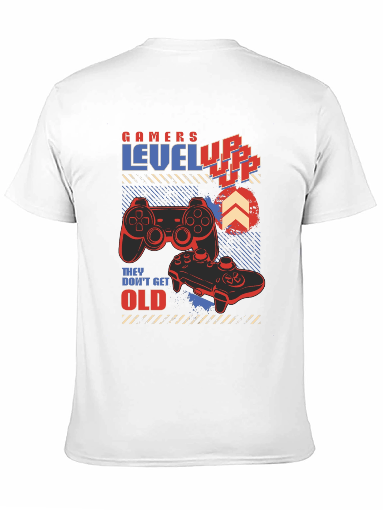 Gamers Level Up Graphic Tee