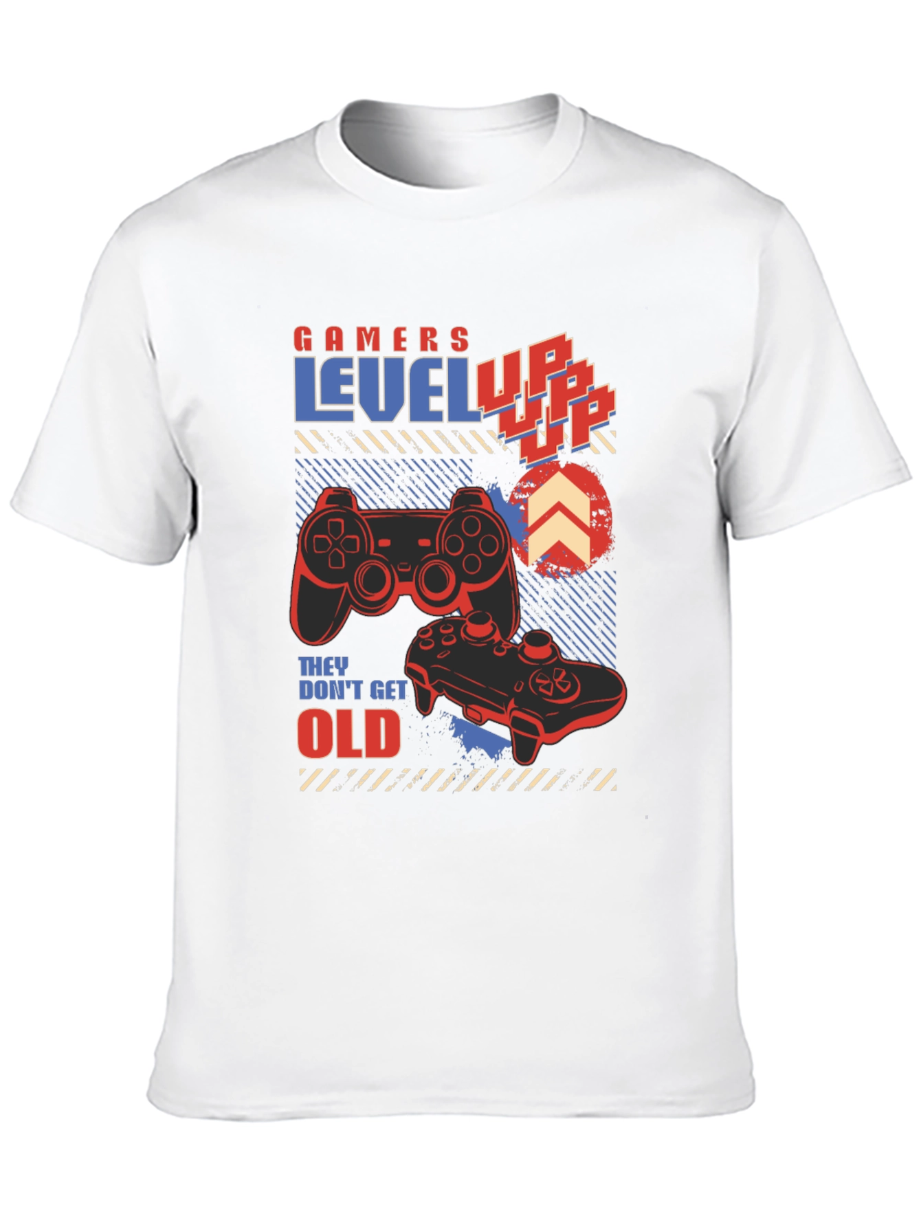 Gamers Level Up Graphic Tee