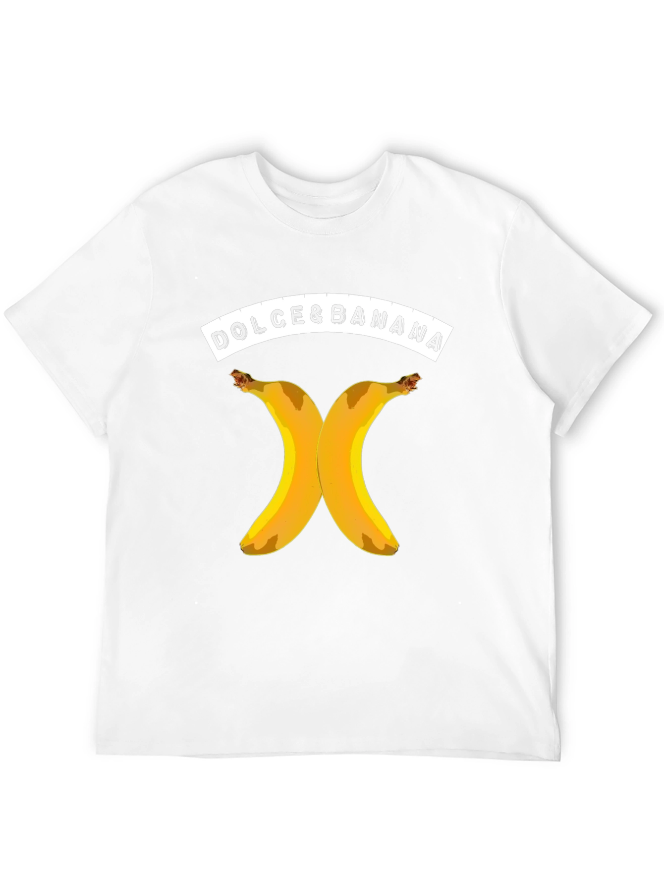 Dolce & Banana Graphic T-Shirt - Black