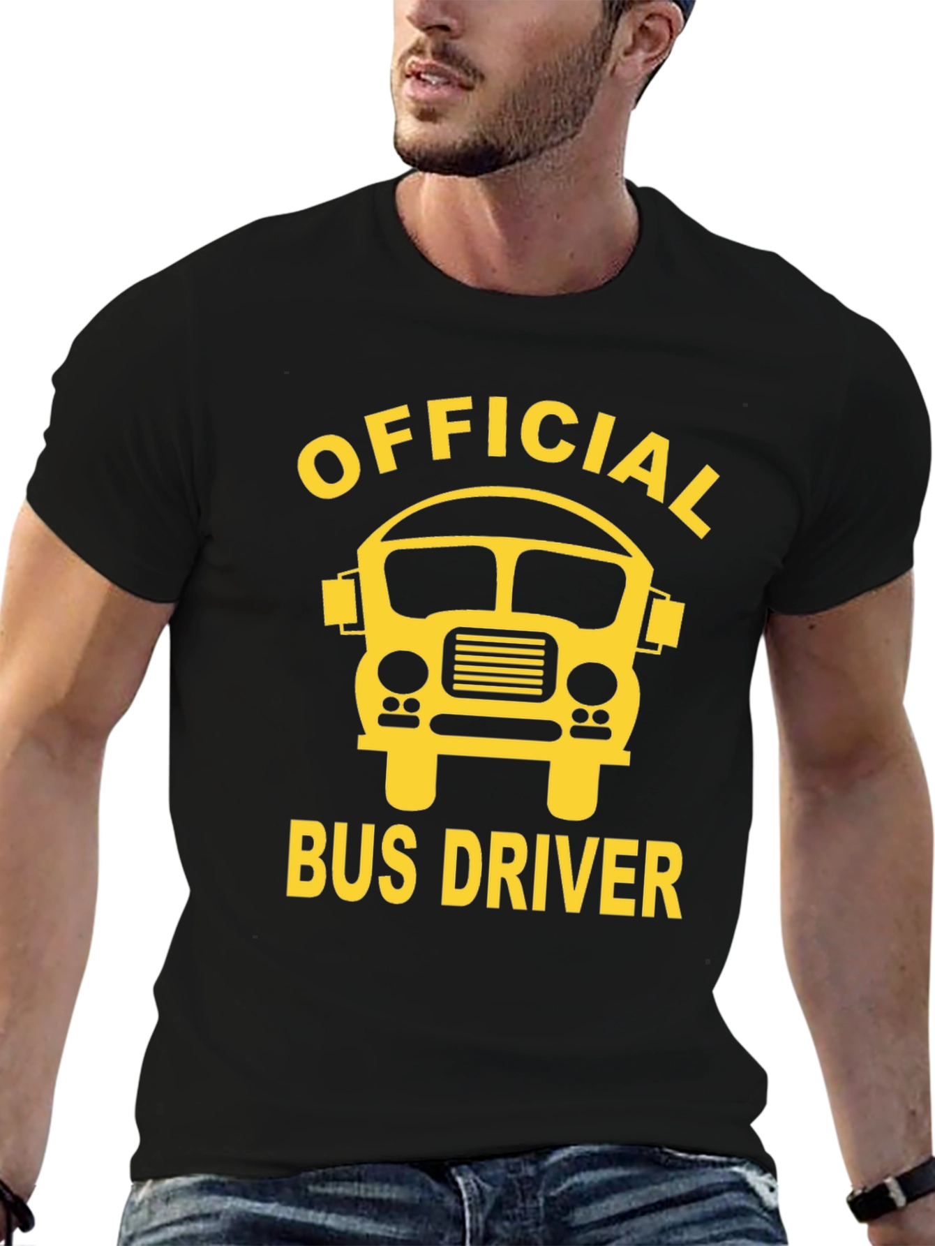 Official Bus Driver T-Shirt - School Bus Graphic Tee