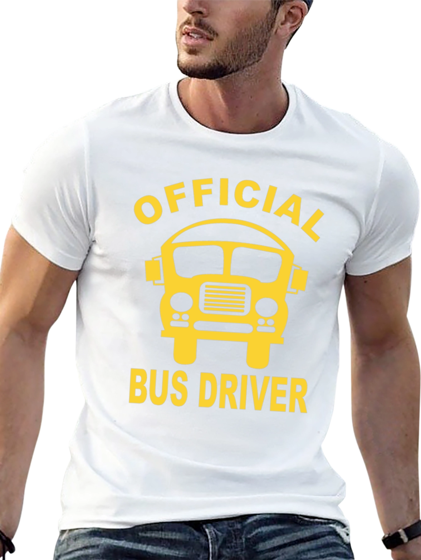 Official Bus Driver T-Shirt - School Bus Graphic Tee