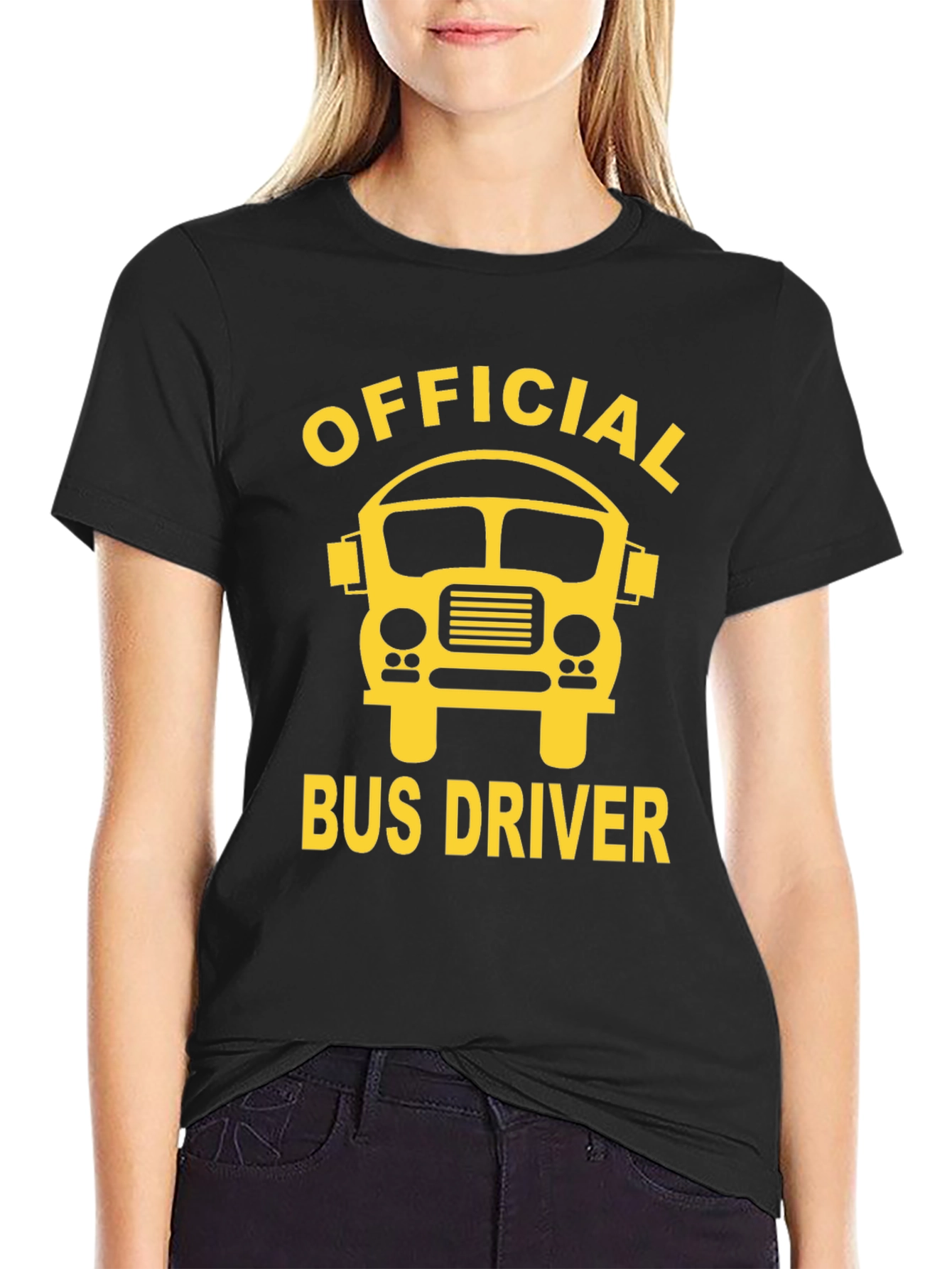 Official Bus Driver T-Shirt - School Bus Graphic Tee