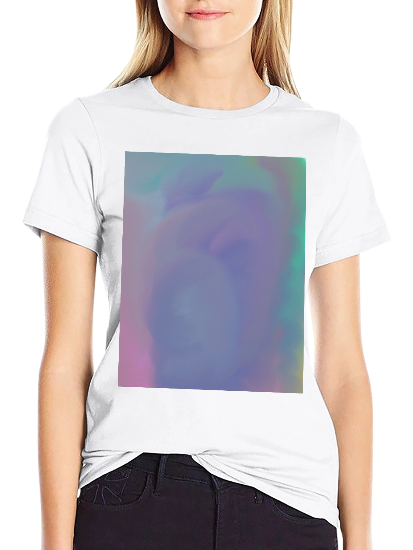 Vaporwave Dreamscape Graphic Tee - Soft Cotton Blend