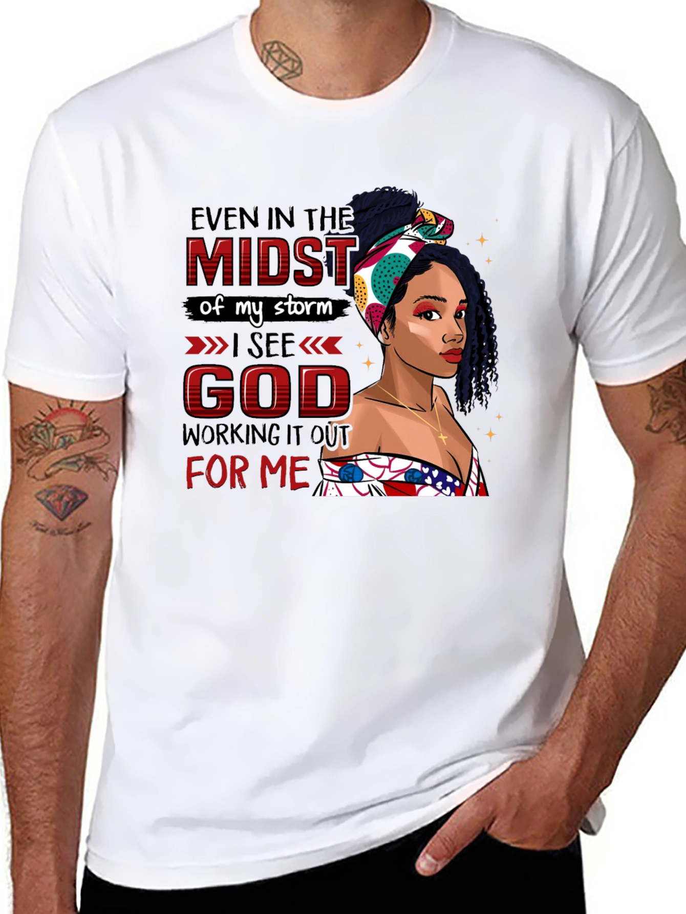 Inspirational Gods Grace Unisex T-Shirt