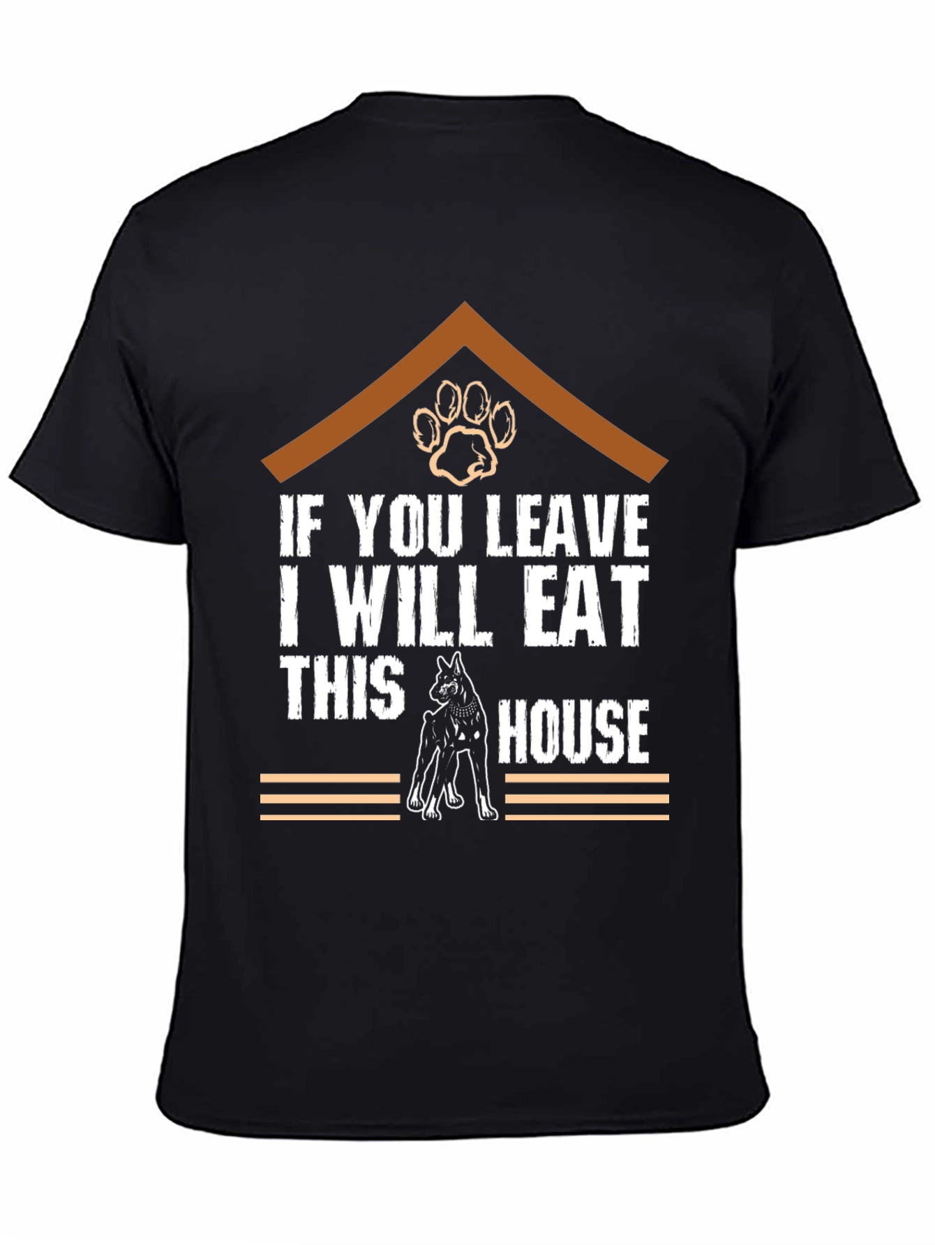 Funny Dog T-Shirt - Eat This House
