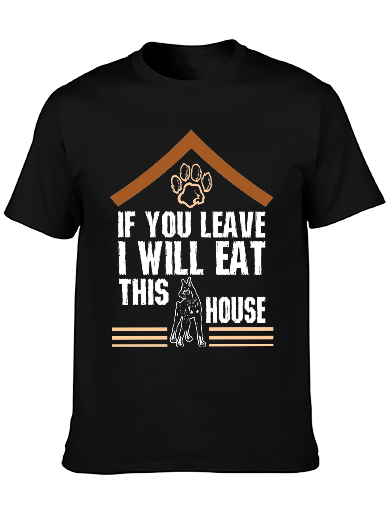 Funny Dog T-Shirt - Eat This House