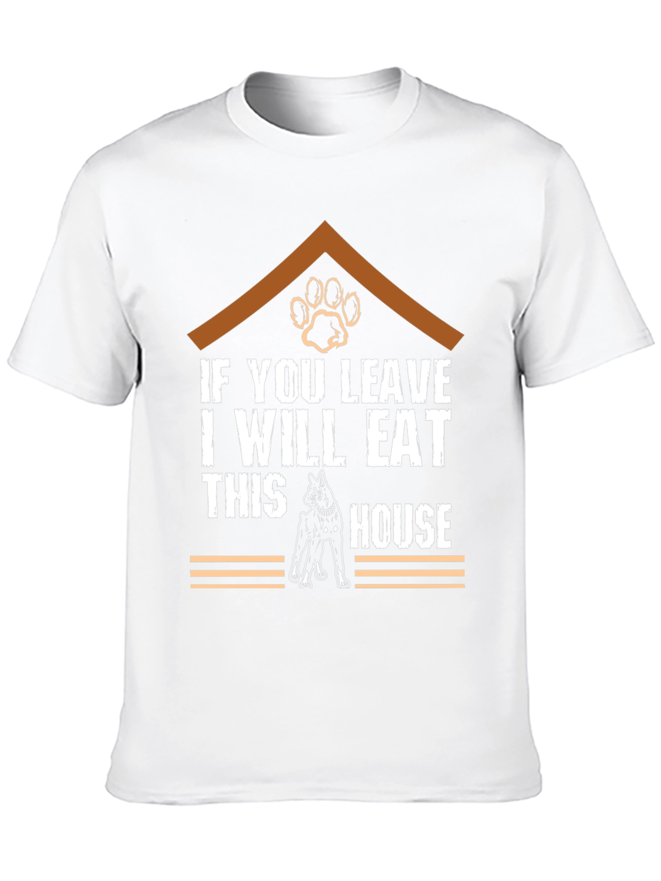 Funny Dog T-Shirt - Eat This House