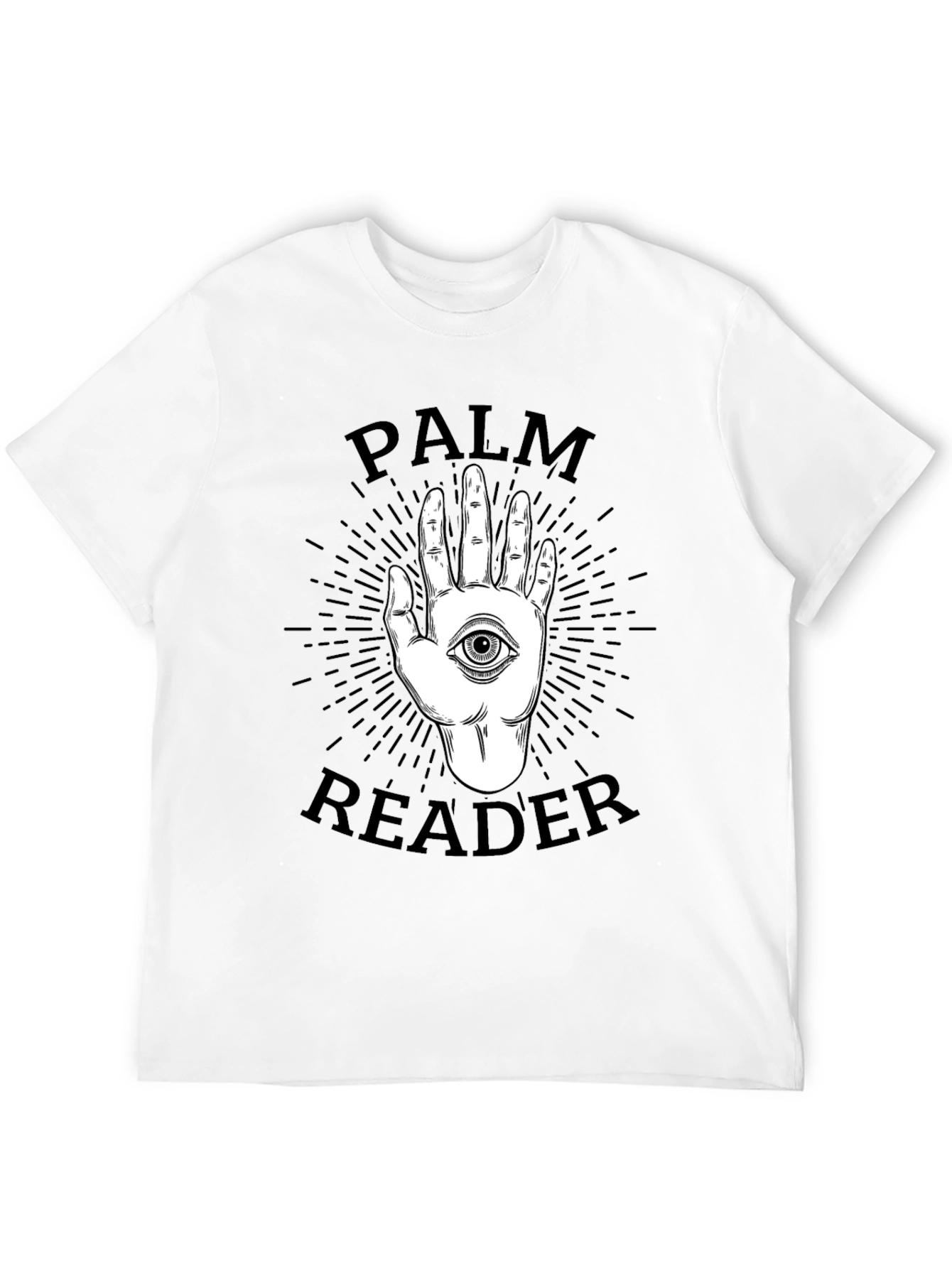 Palm Reader Graphic Tee - All Seeing Eye T-Shirt