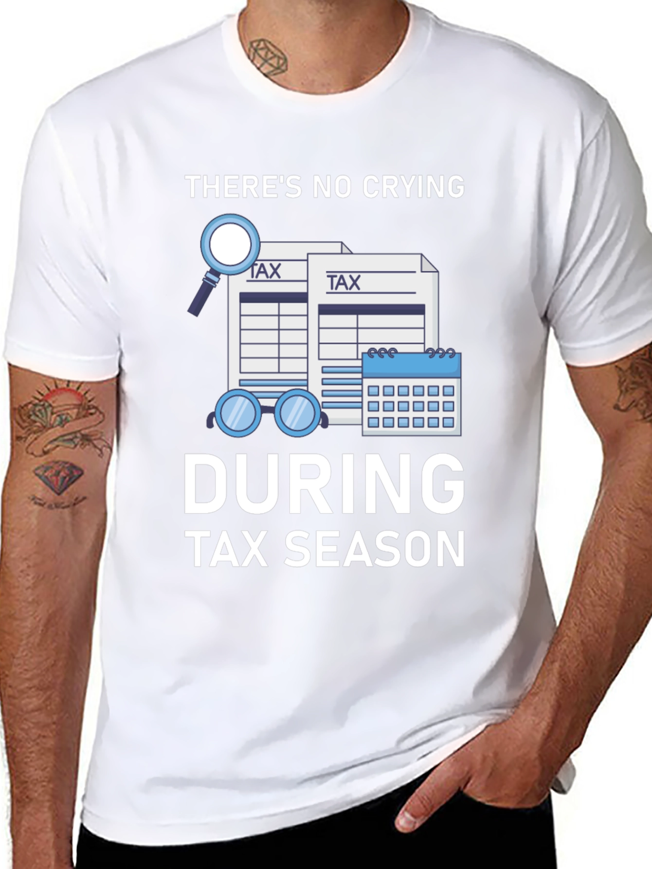 Funny Tax Season Graphic T-Shirt