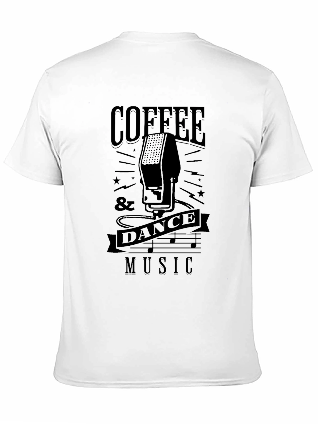 Coffee & Dance Music Graphic Tee
