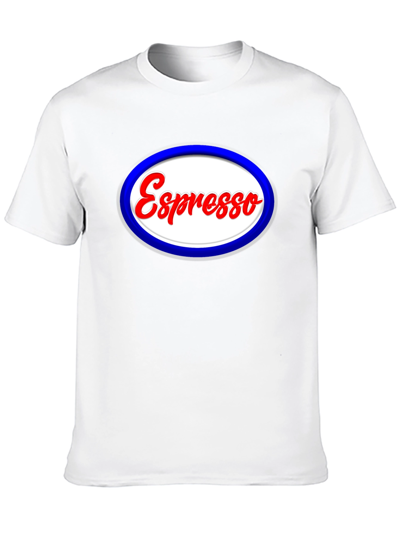 Espresso Oval T-Shirt - Coffee Lover Tee