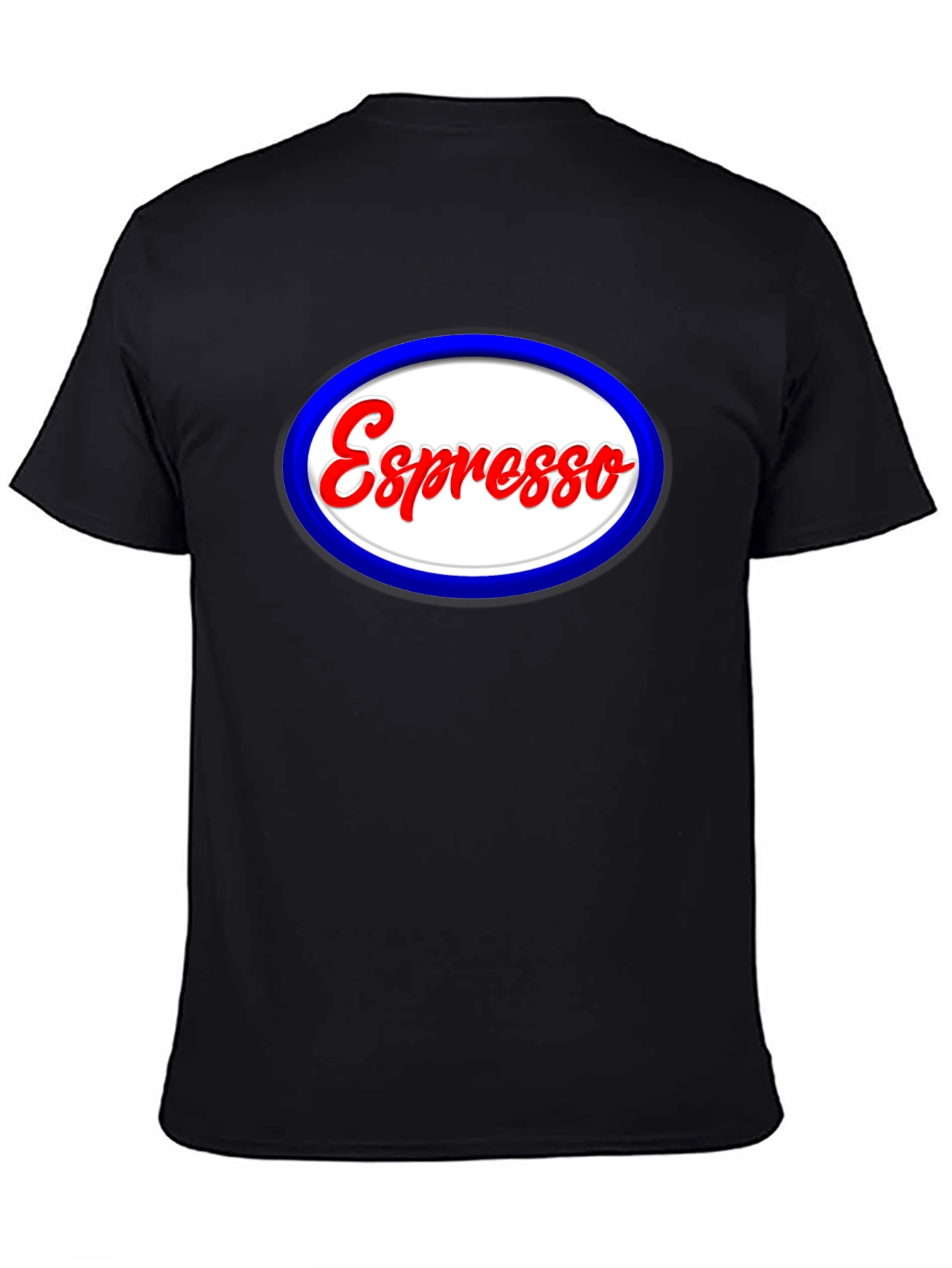 Espresso Oval T-Shirt - Coffee Lover Tee