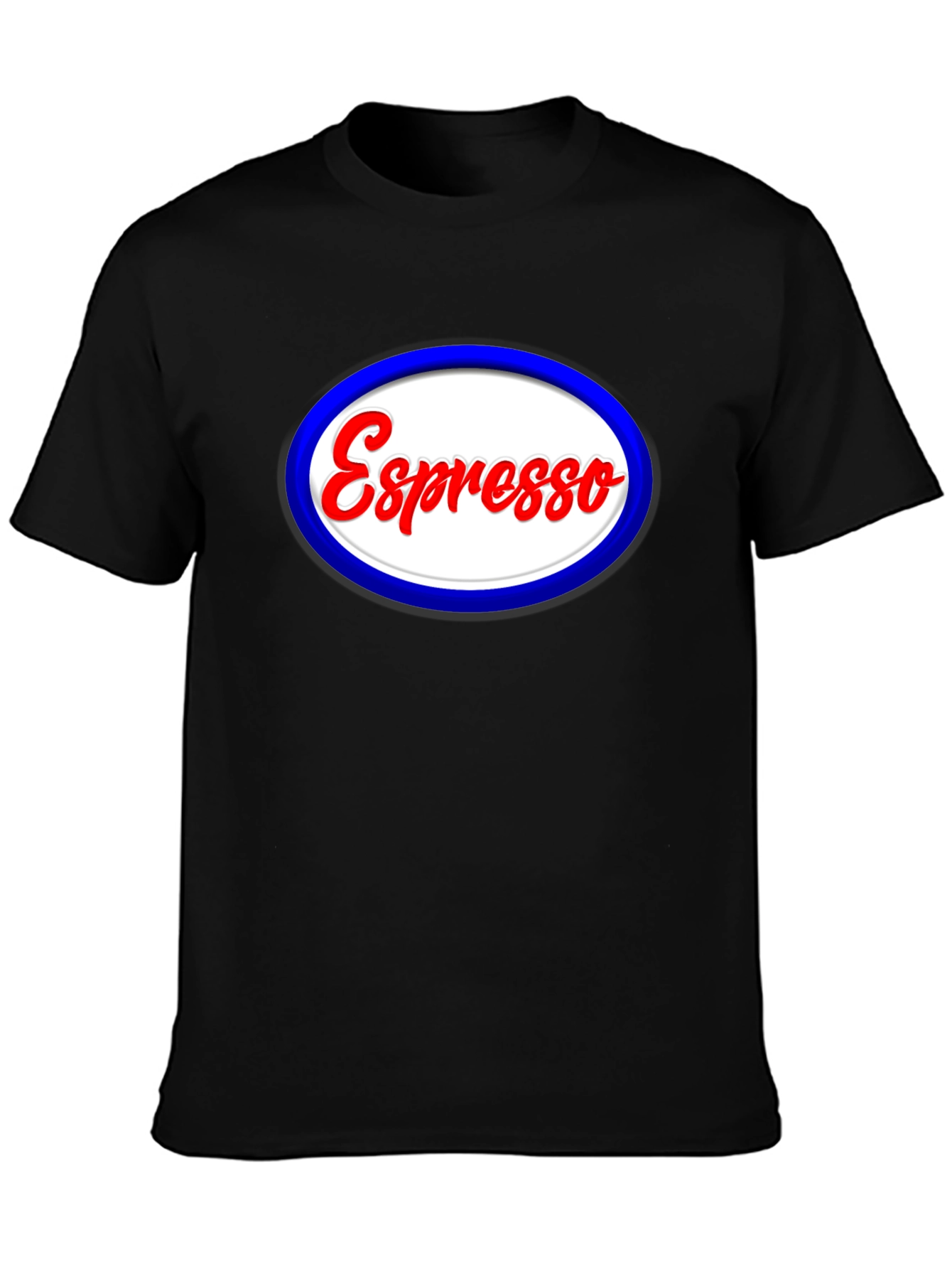 Espresso Oval T-Shirt - Coffee Lover Tee