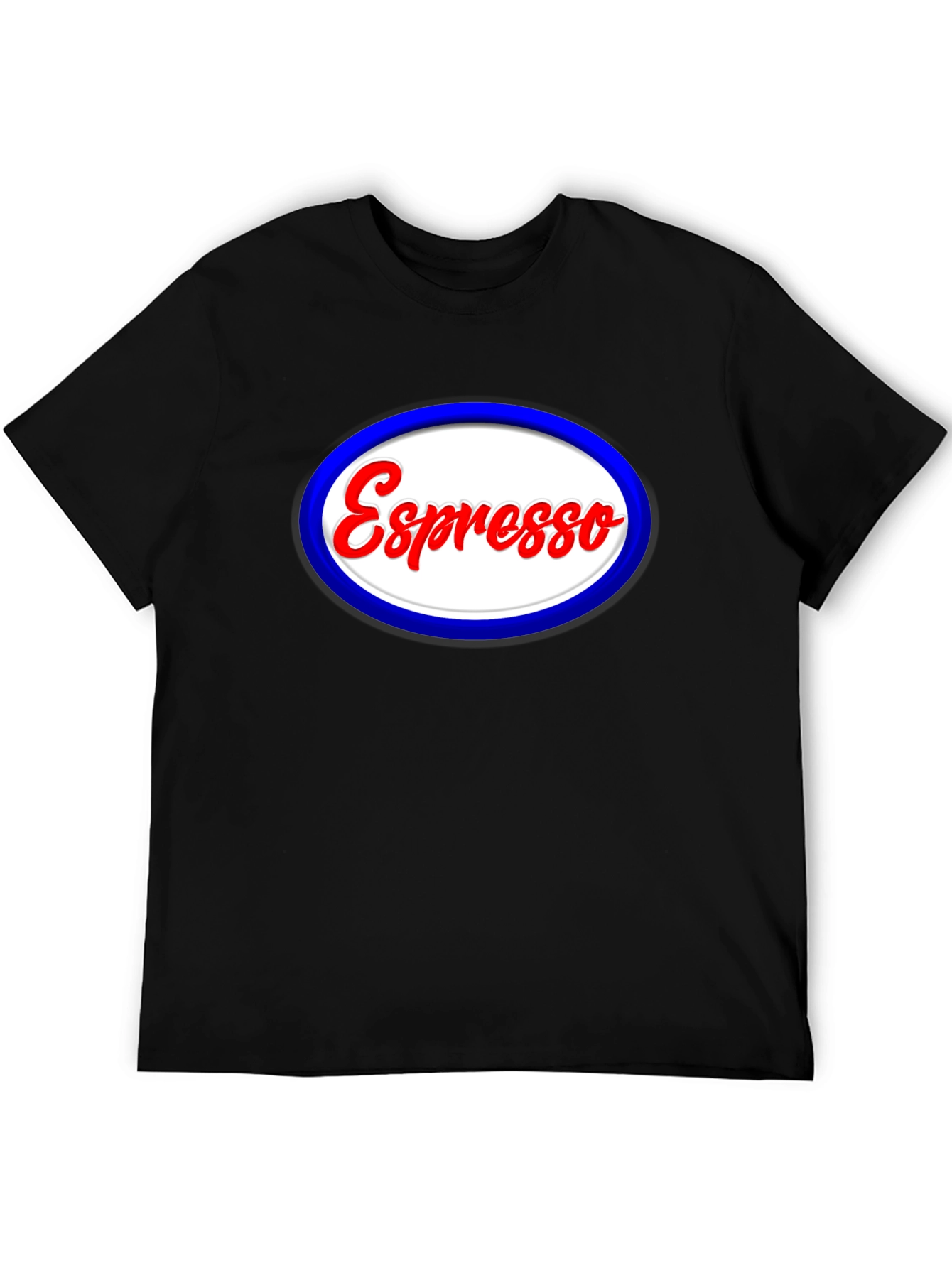 Espresso Oval T-Shirt - Coffee Lover Tee