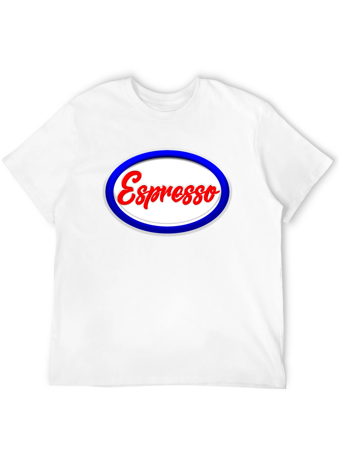Espresso Oval T-Shirt - Coffee Lover Tee