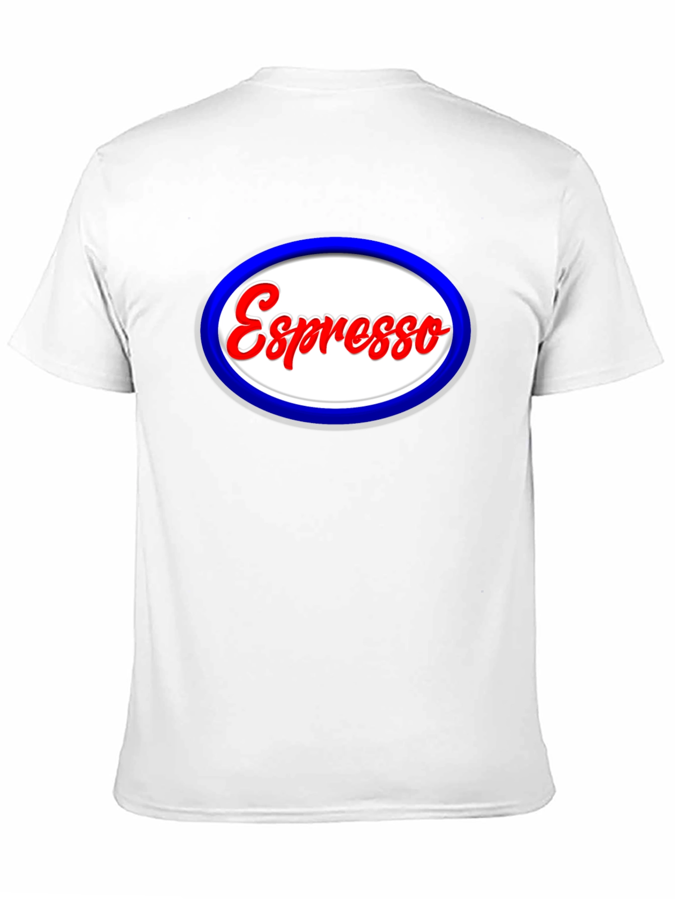 Espresso Oval T-Shirt - Coffee Lover Tee