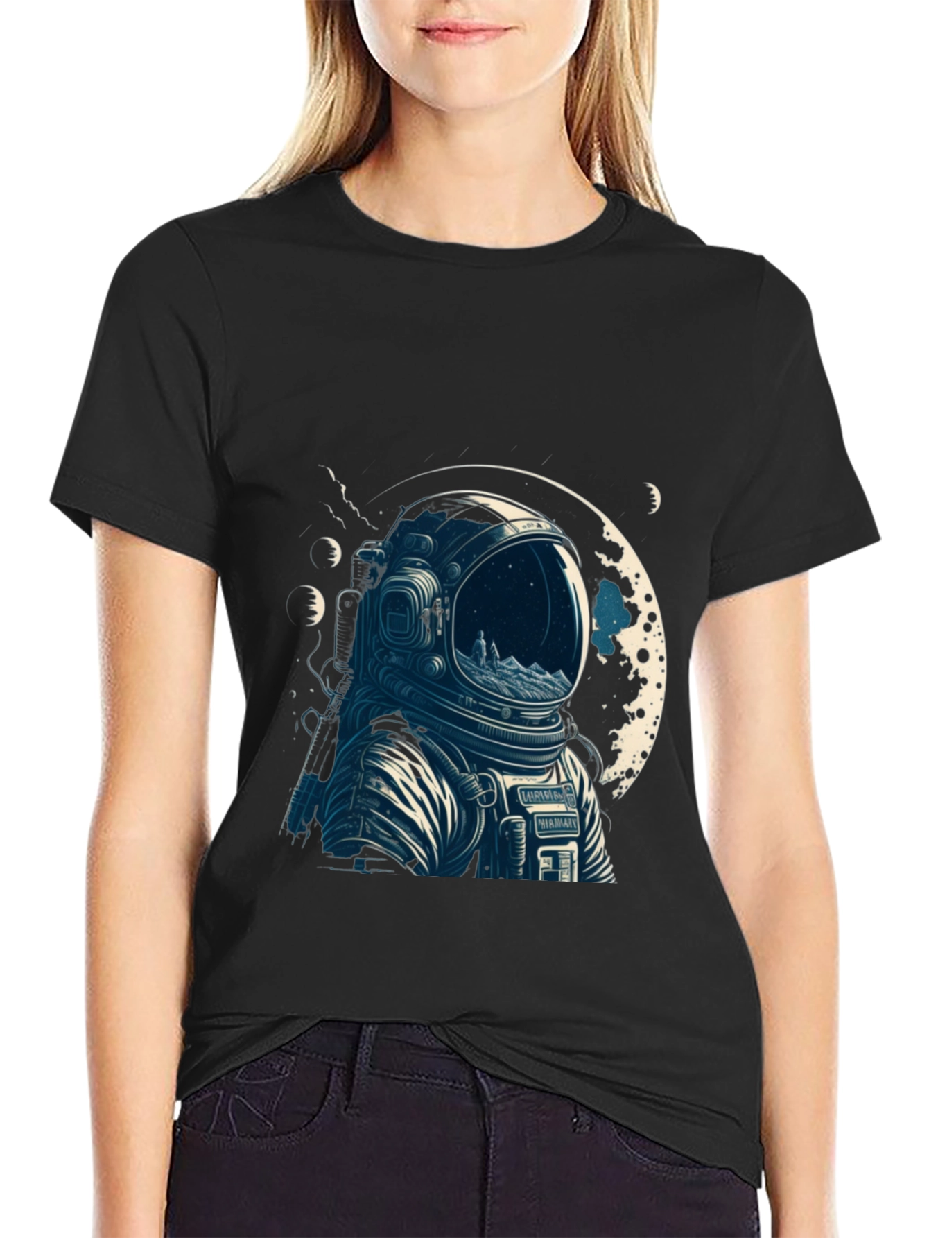 Astronaut Graphic Tee - Space Explorer T-Shirt