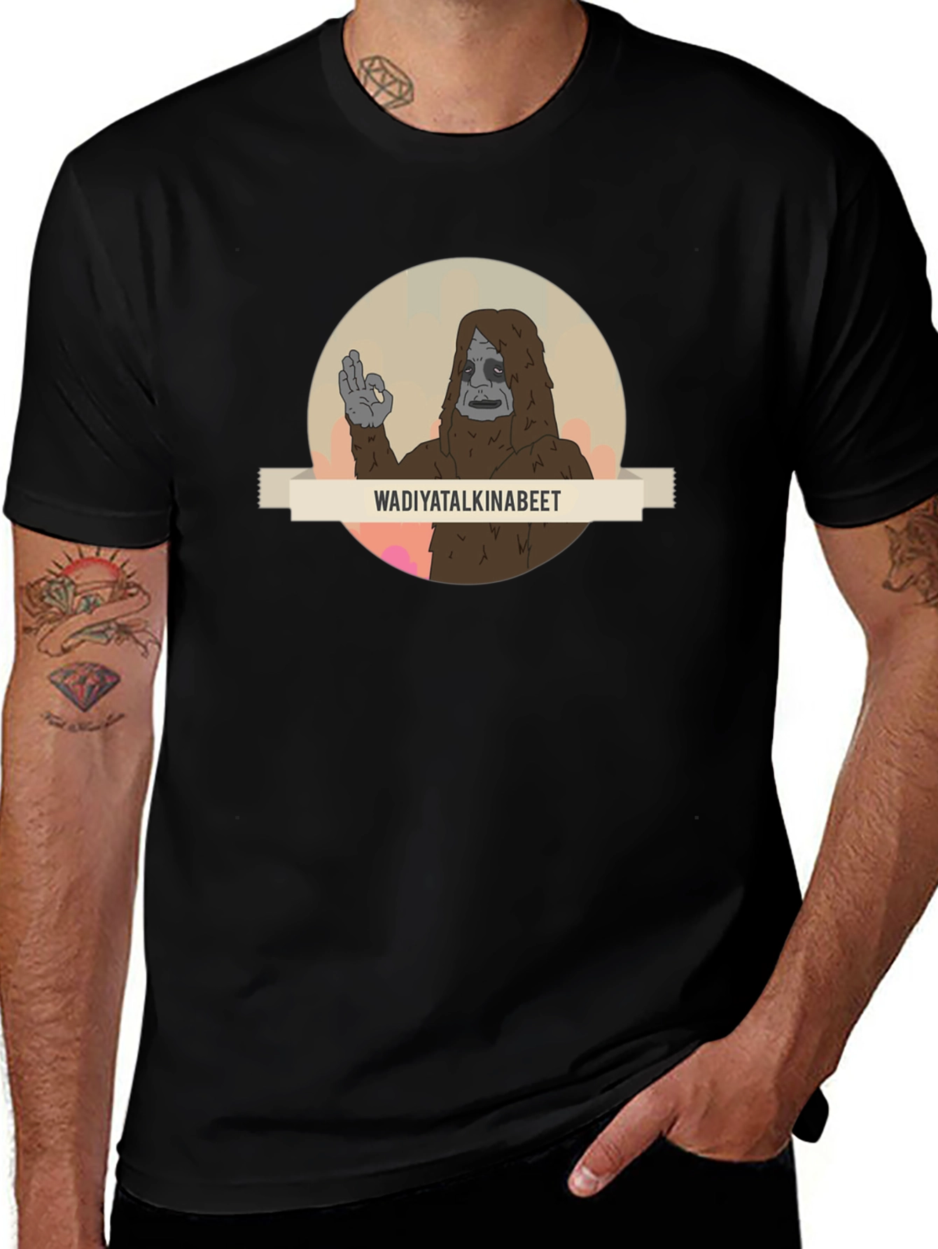 Wadiyatalkinabeet Sasquatch T-Shirt