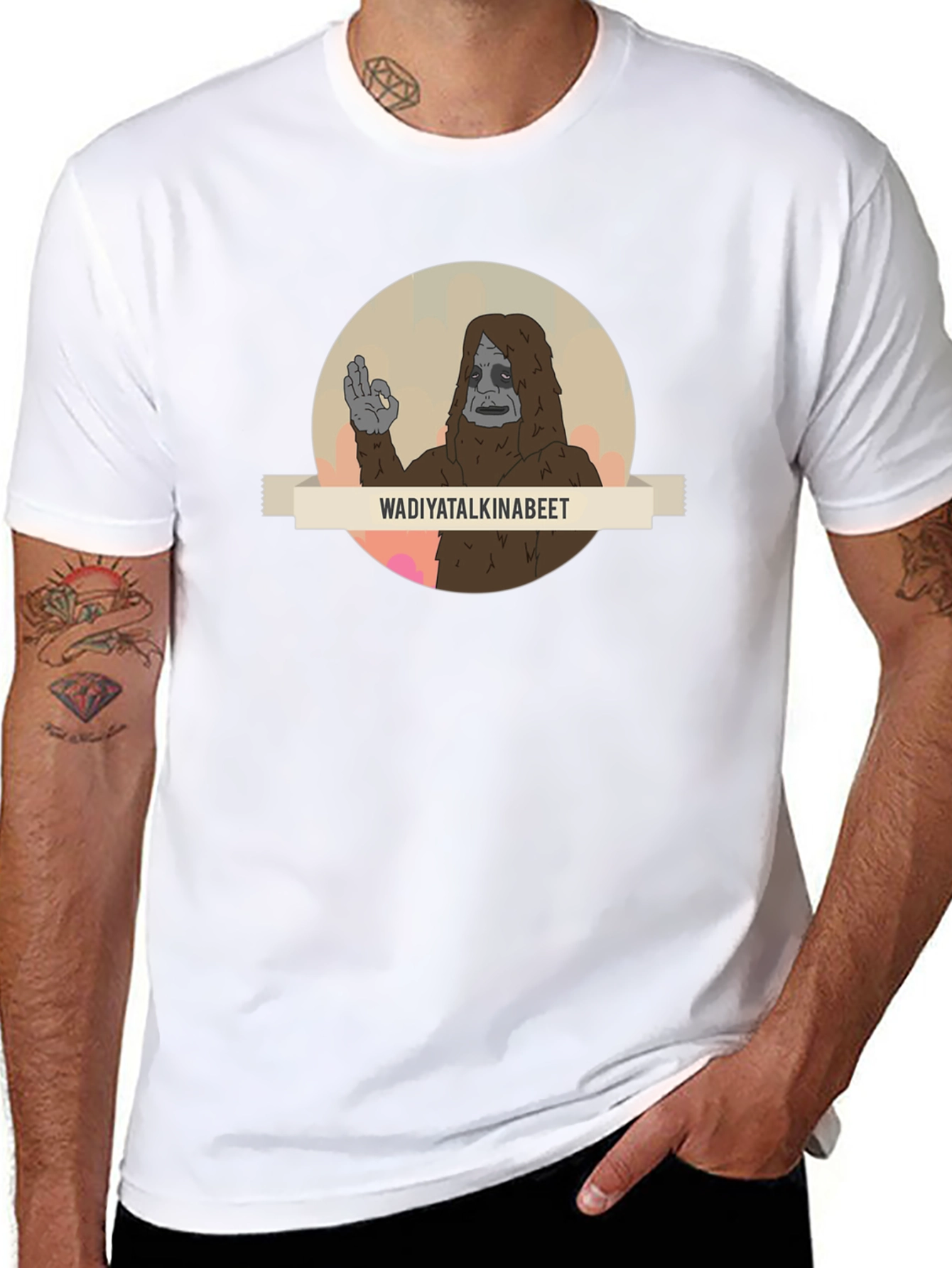 Wadiyatalkinabeet Sasquatch T-Shirt