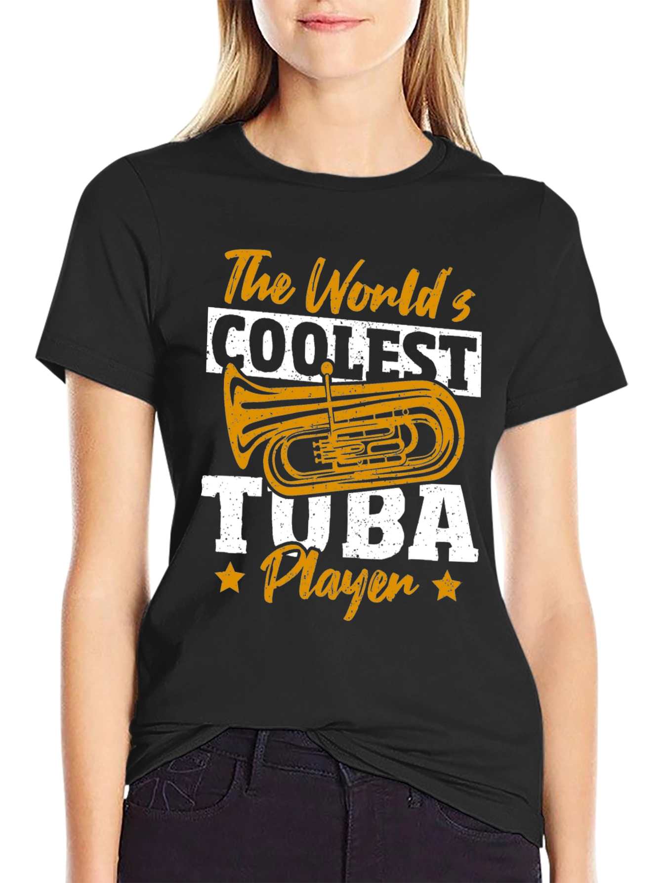 Coolest Tuba Player Graphic Tee