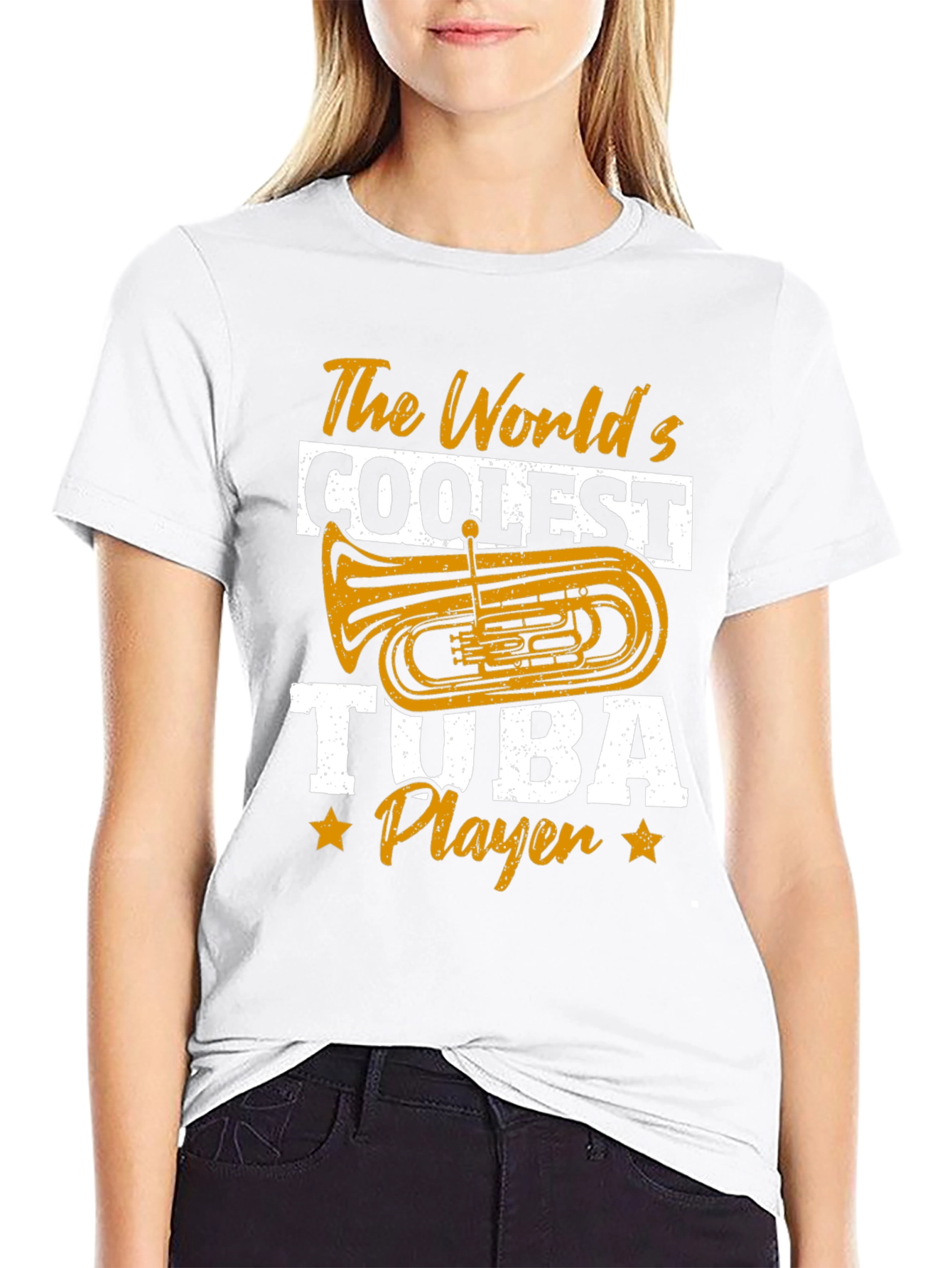 Coolest Tuba Player Graphic Tee