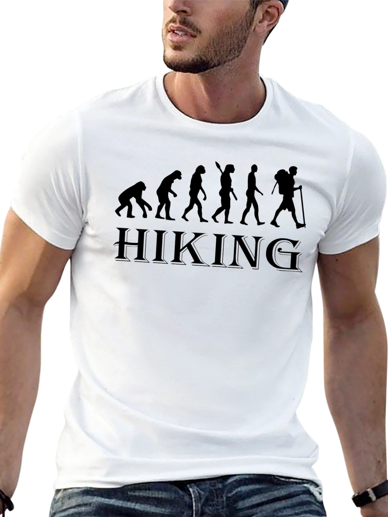 Hiking Evolution T-Shirt - Adventure Ready!