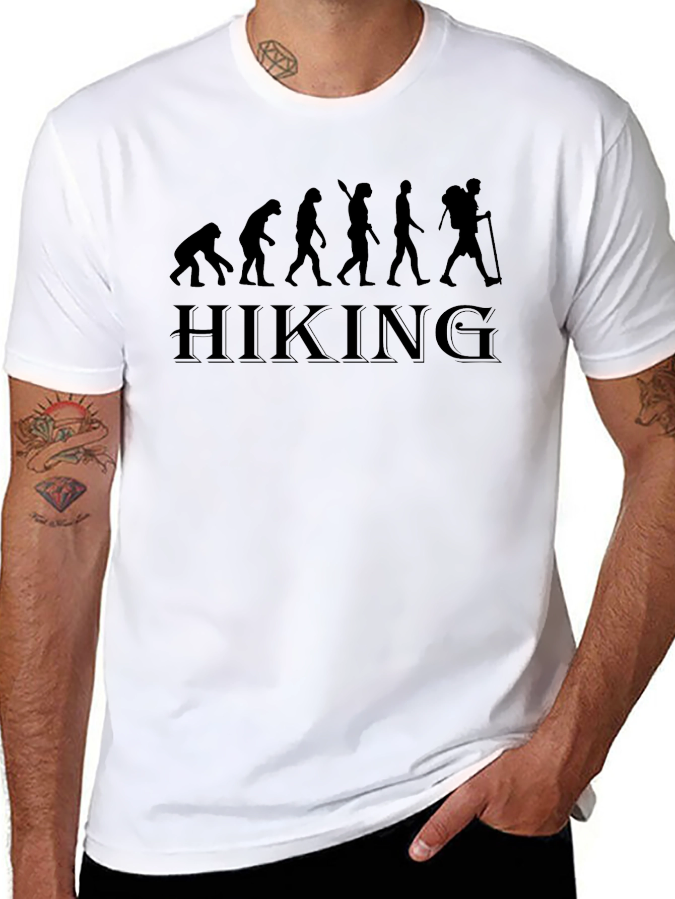 Hiking Evolution T-Shirt - Adventure Ready!