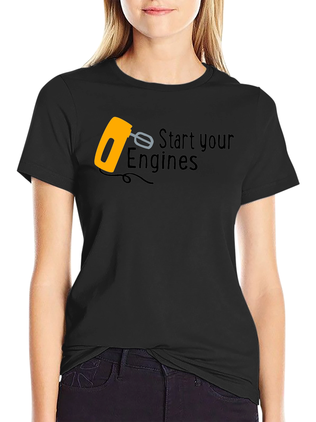 Start Your Engines Funny Mixer T-Shirt