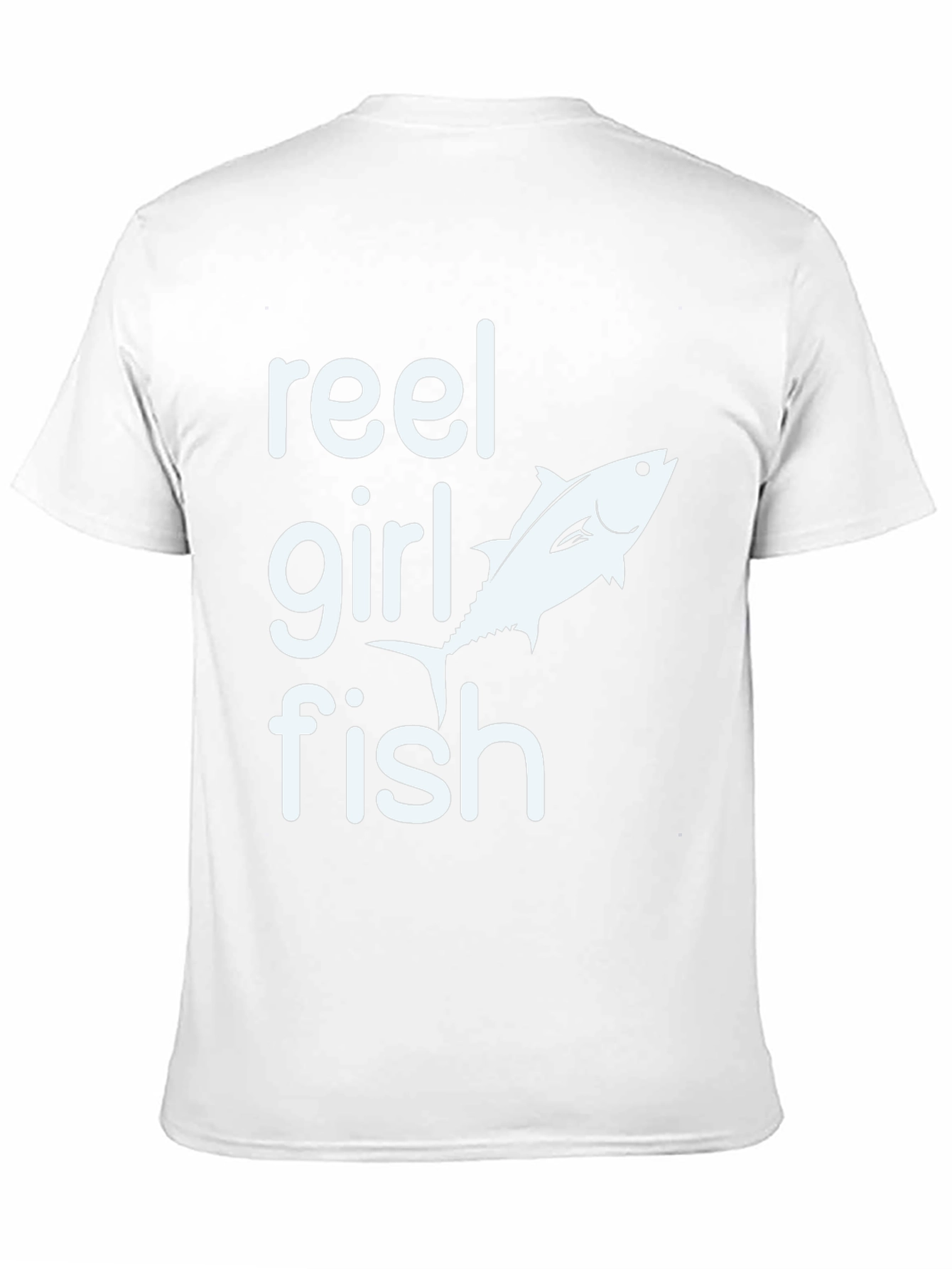 Reel Girl Fish Black T-Shirt