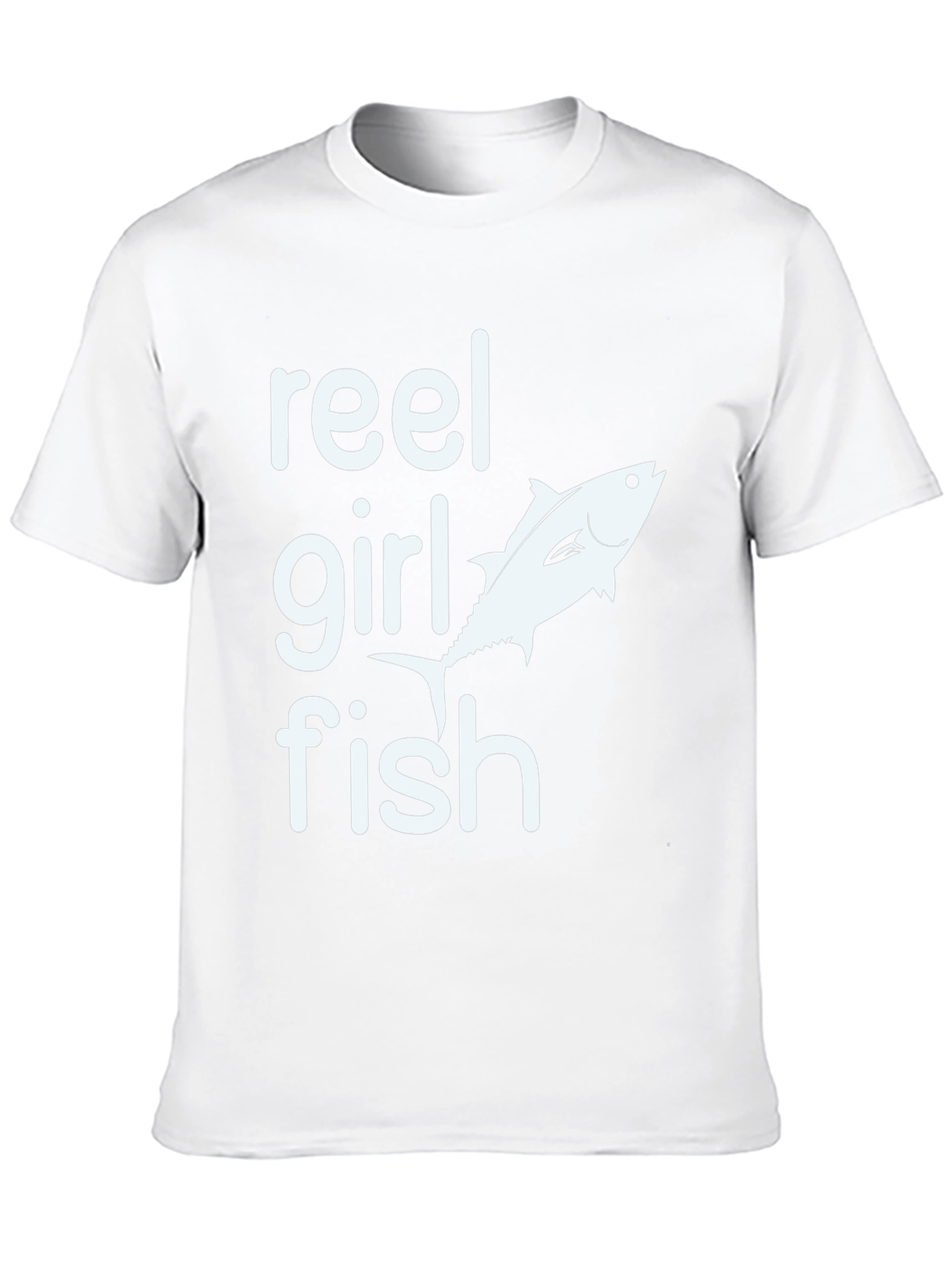 Reel Girl Fish Black T-Shirt