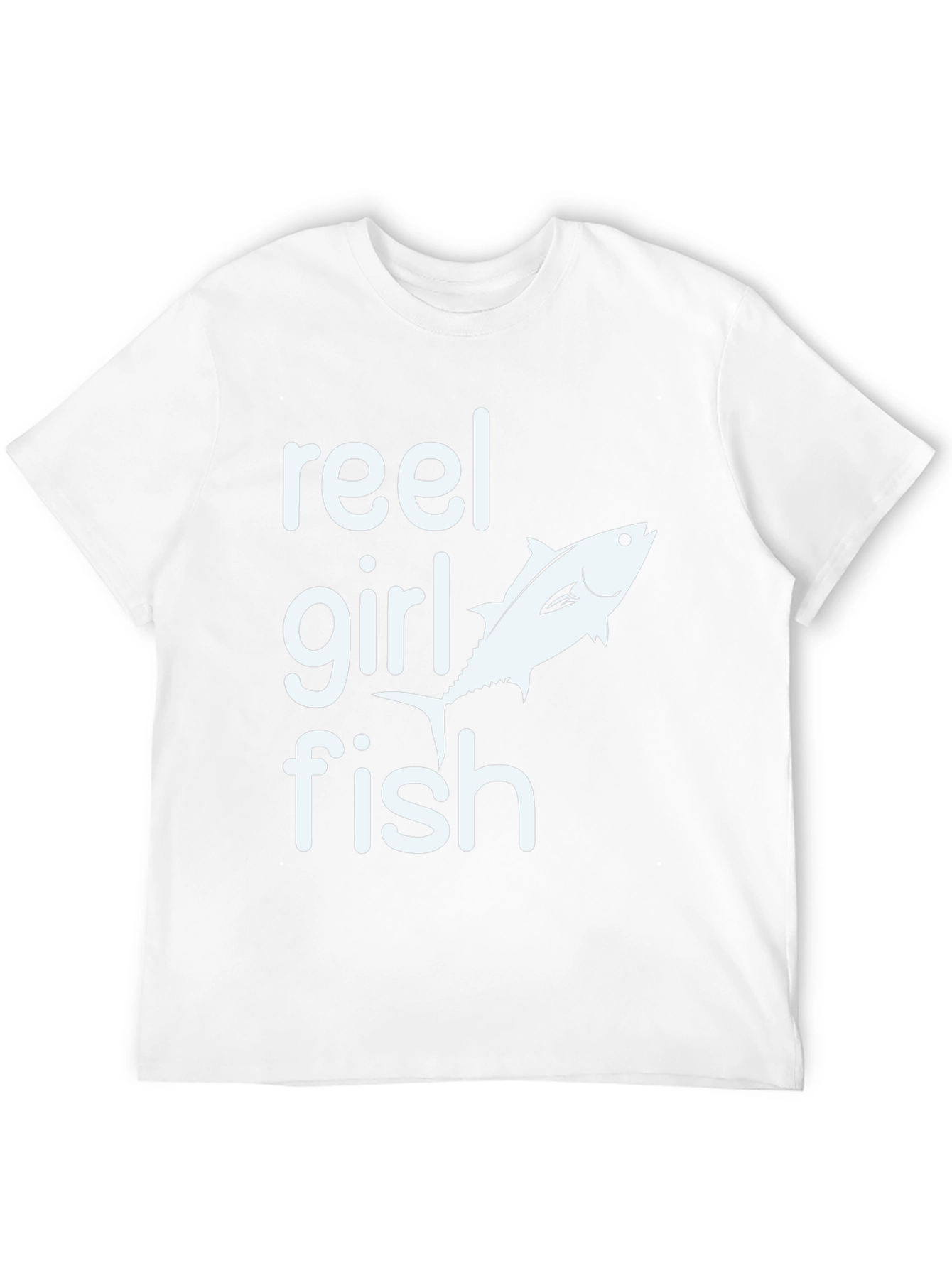 Reel Girl Fish Black T-Shirt