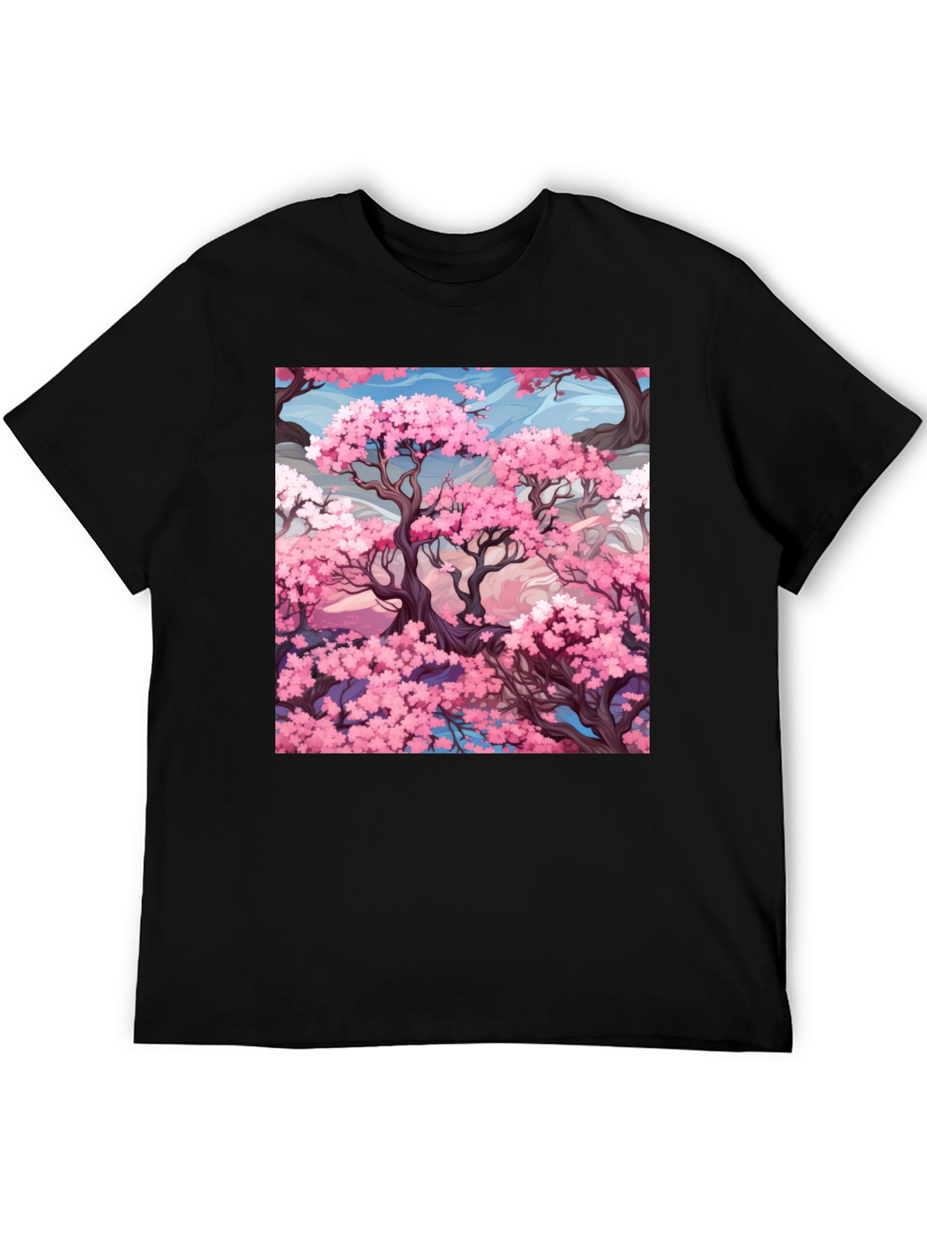 Sakura Tree T-Shirt - Artistic Design