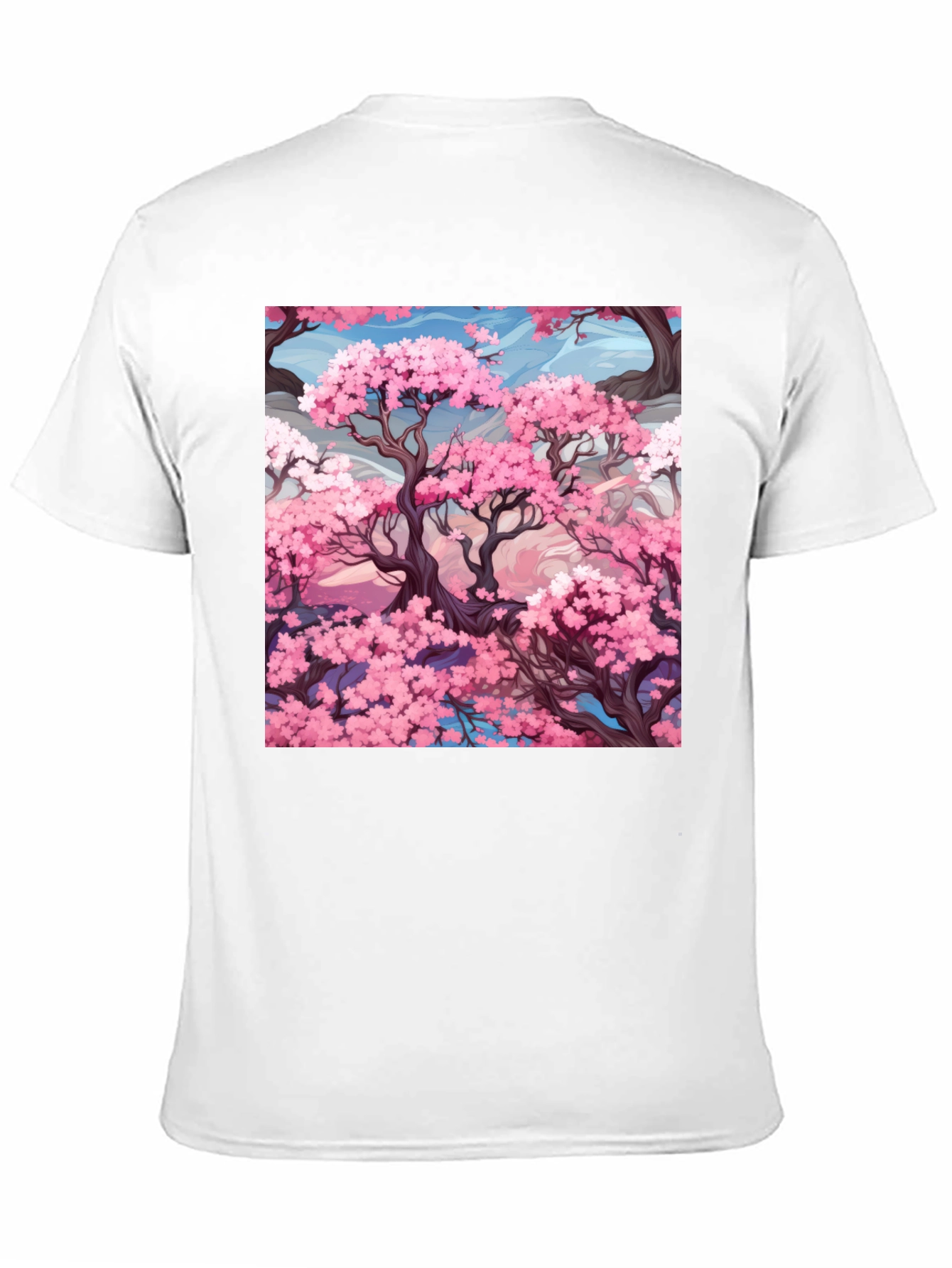 Sakura Tree T-Shirt - Artistic Design