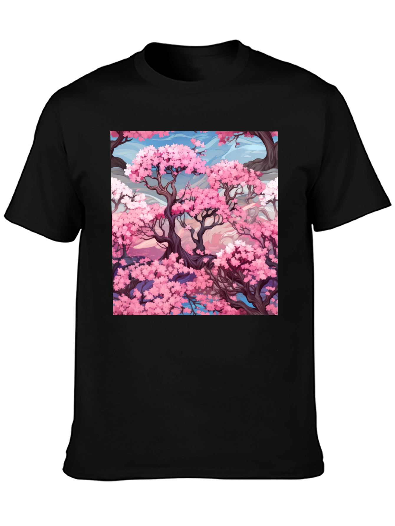 Sakura Tree T-Shirt - Artistic Design