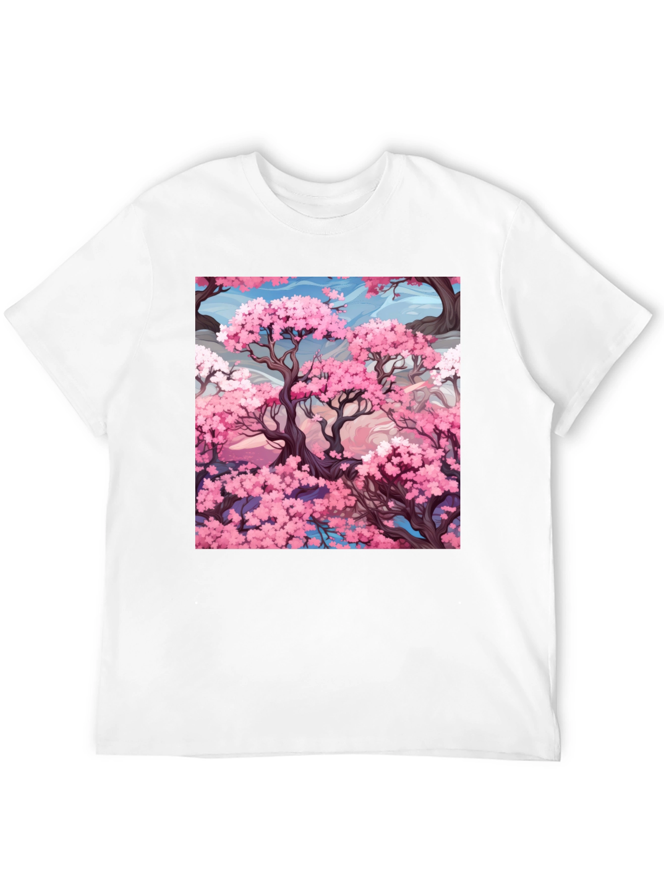 Sakura Tree T-Shirt - Artistic Design