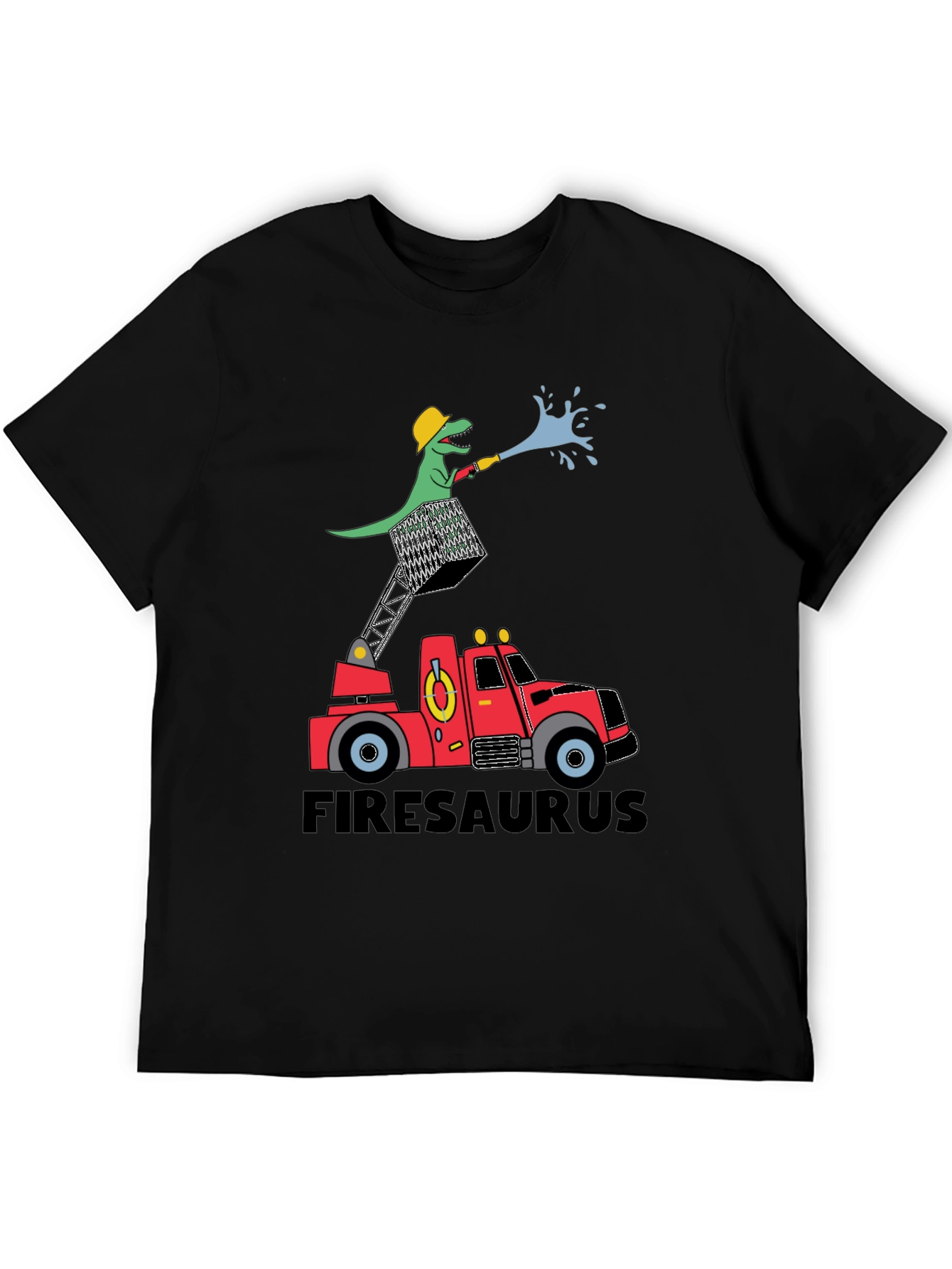 Firesaurus T-Shirt: Dinosaur Firefighter