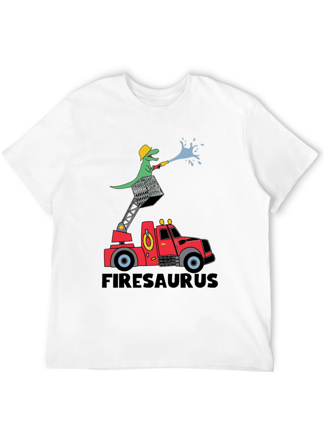 Firesaurus T-Shirt: Dinosaur Firefighter