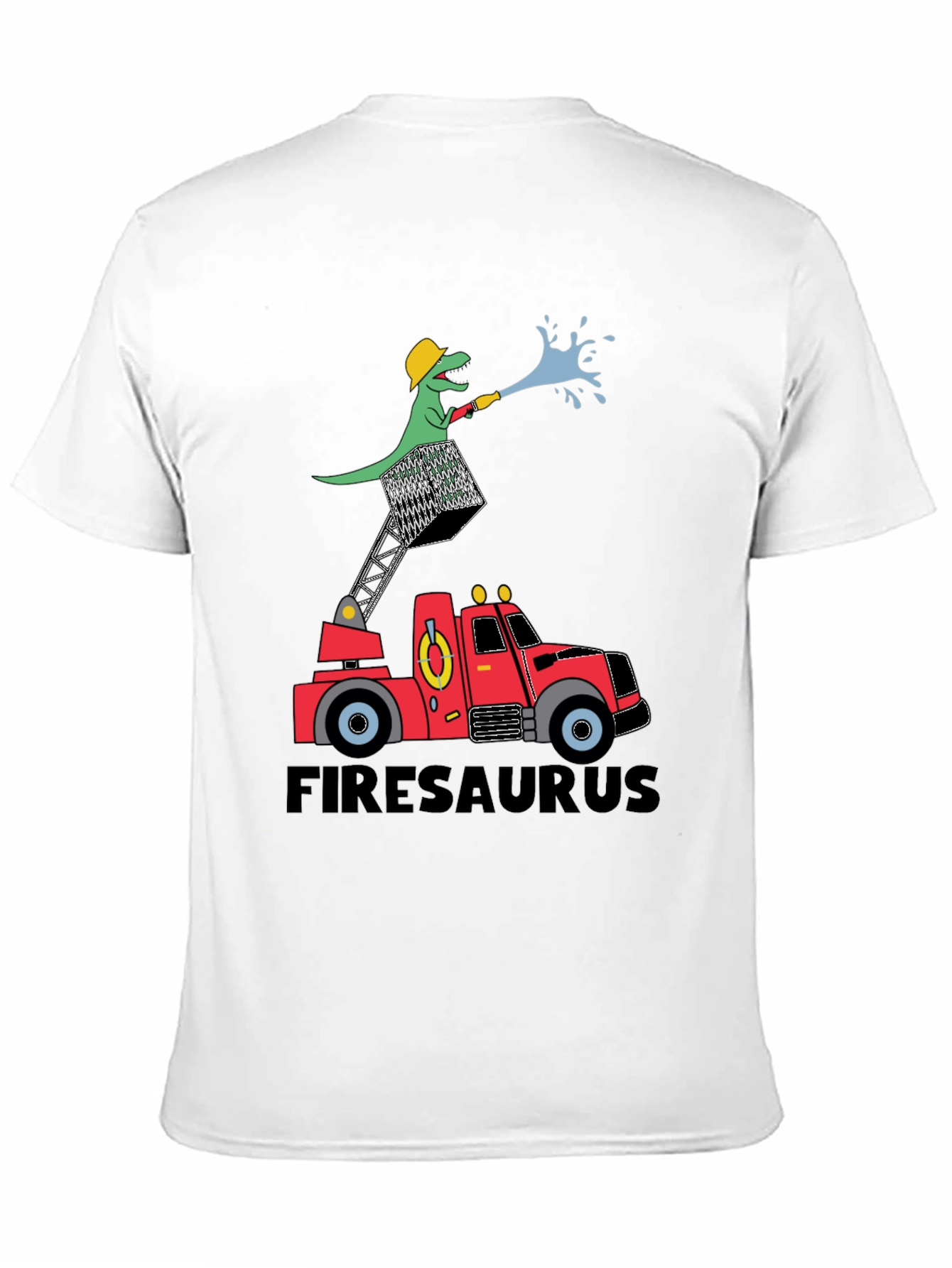Firesaurus T-Shirt: Dinosaur Firefighter