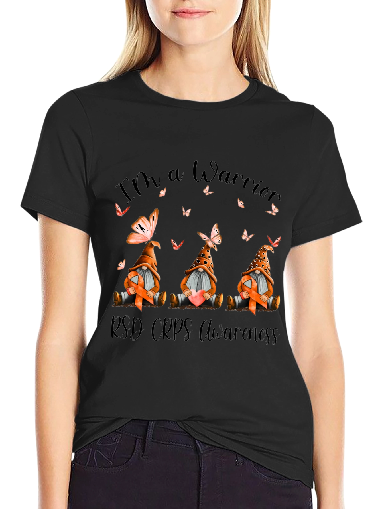 RSD CRPS Awareness Warrior Gnomes T-Shirt
