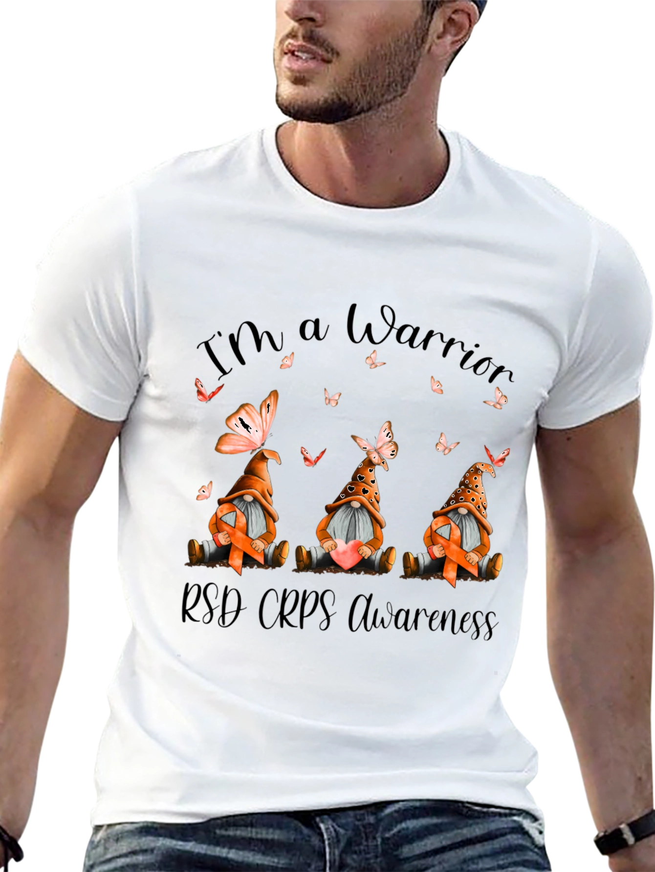 RSD CRPS Awareness Warrior Gnomes T-Shirt