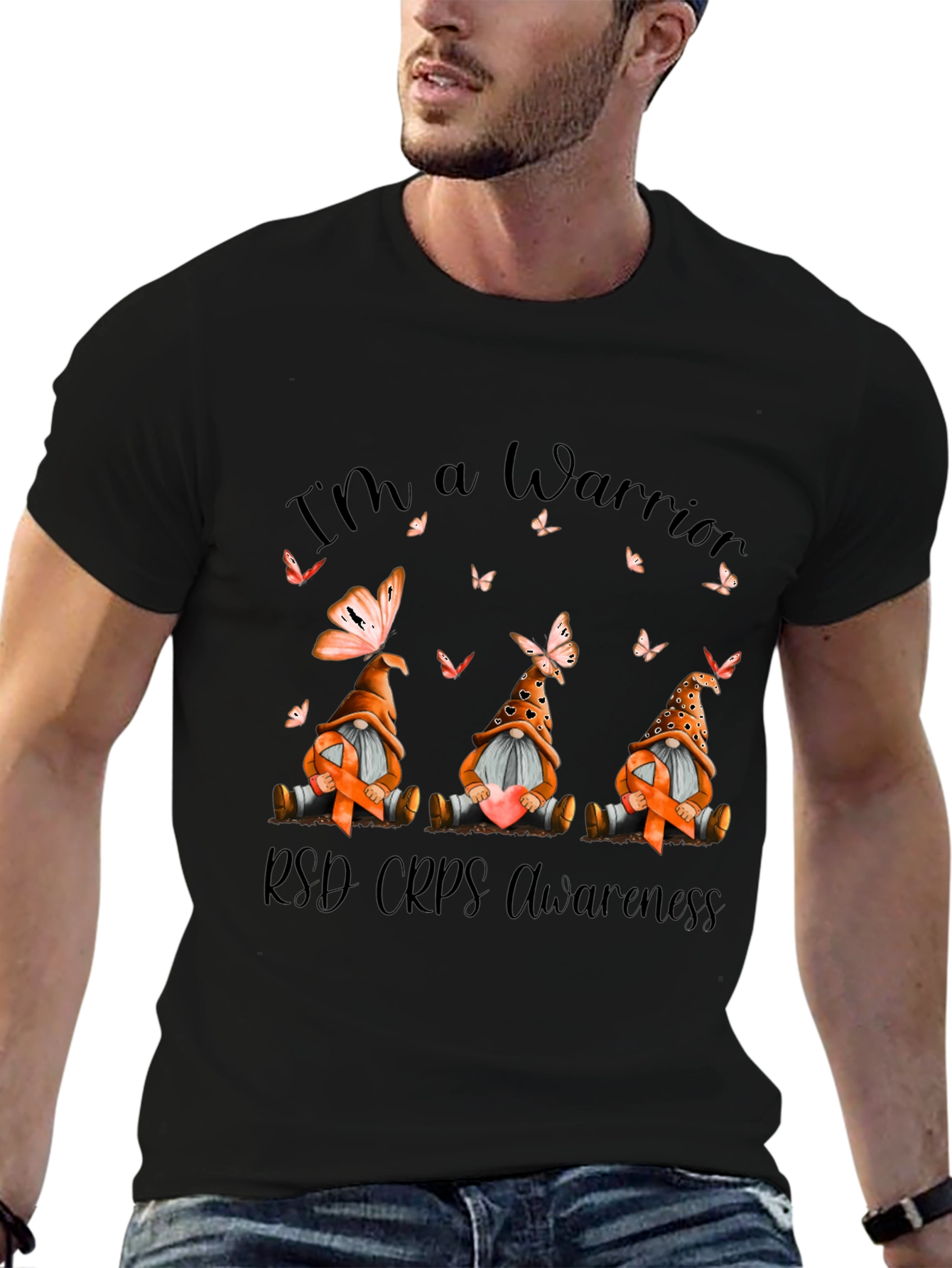 RSD CRPS Awareness Warrior Gnomes T-Shirt