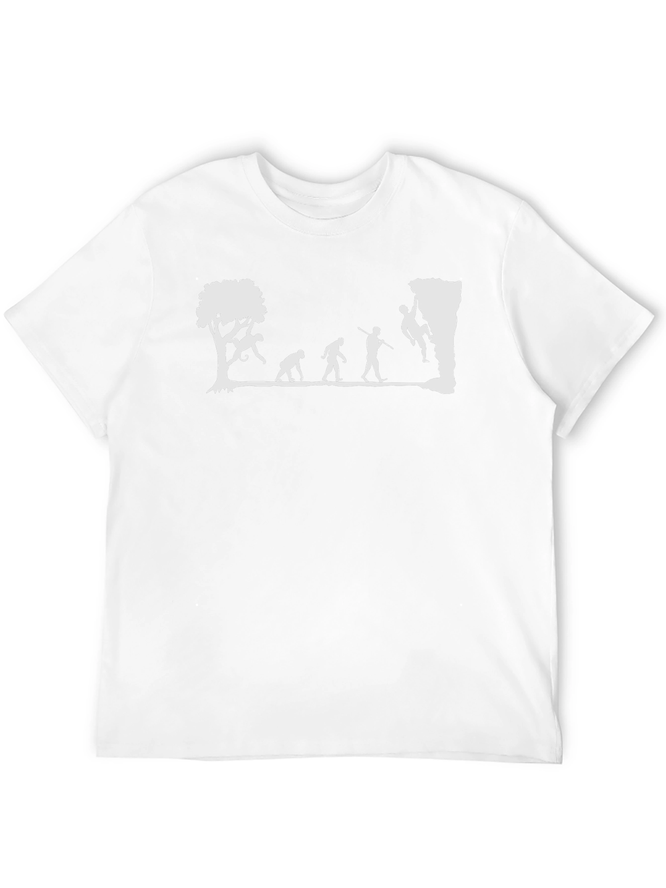 Climbing Evolution T-Shirt - Funny Climber Tee